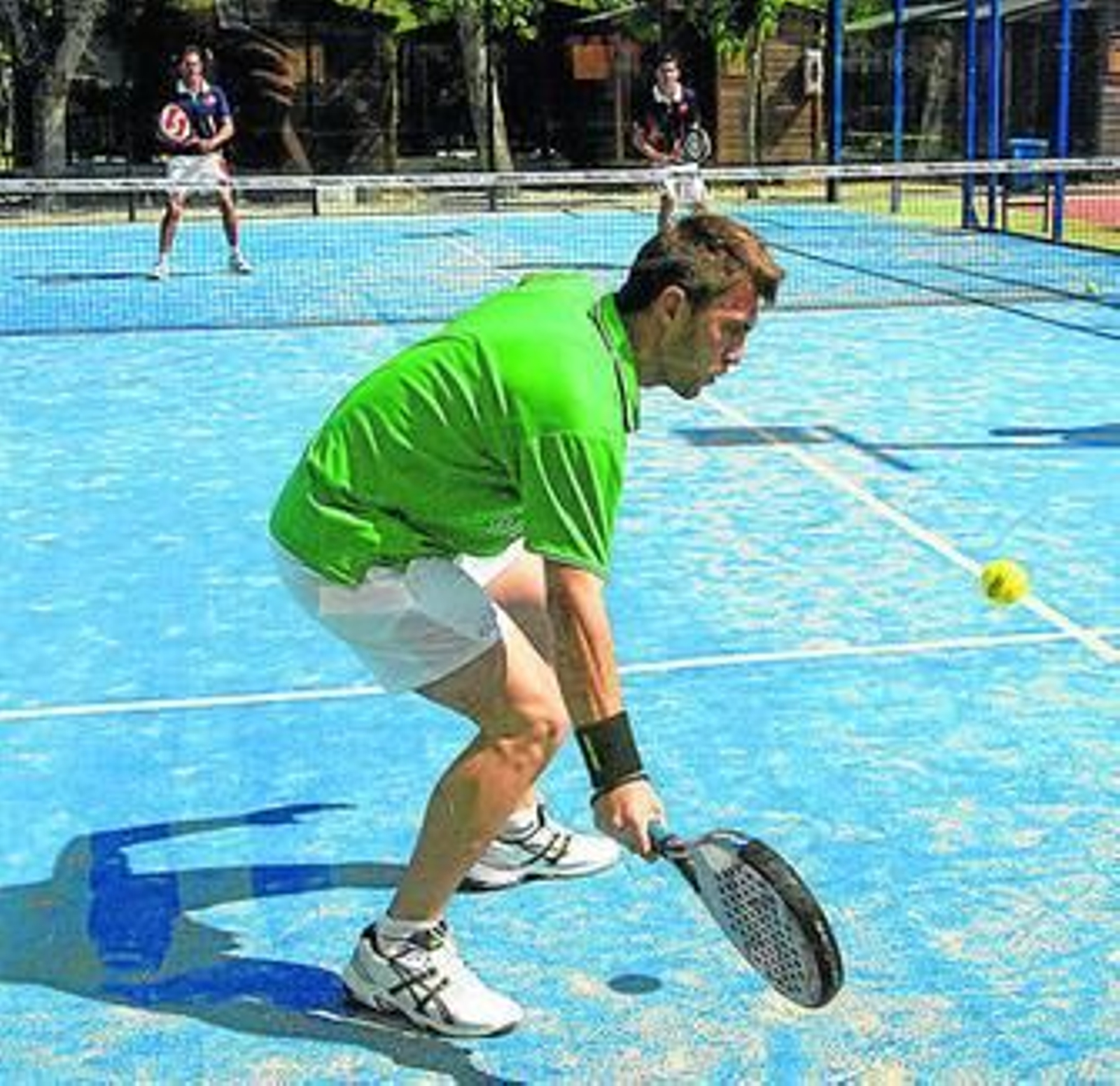 Momento de uno de los choques disputados por los chiclaneros.