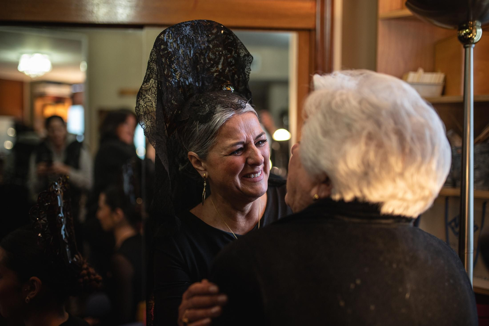 Las imágenes del taller de costura de María Ramos