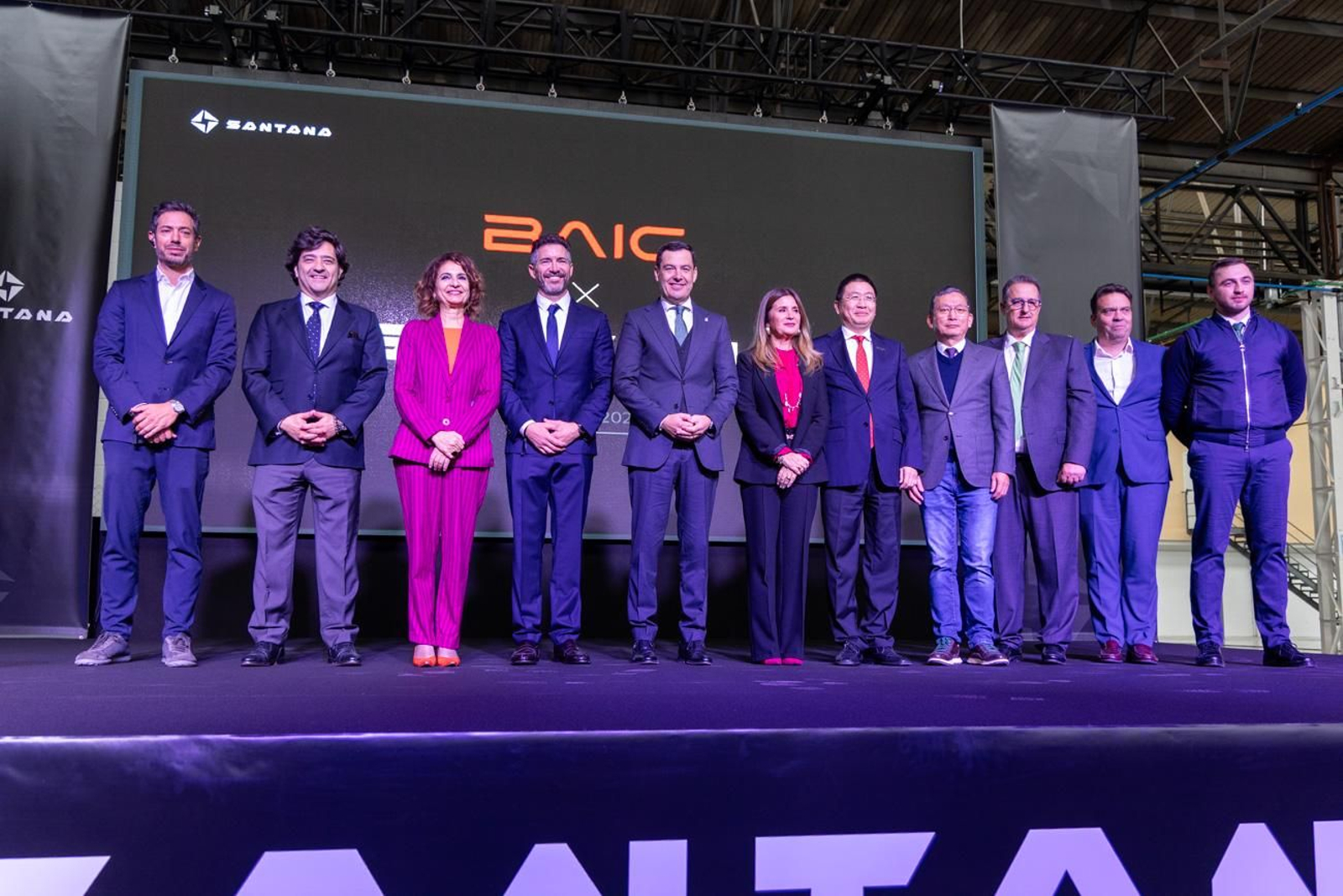 Inauguración de Santana Factory