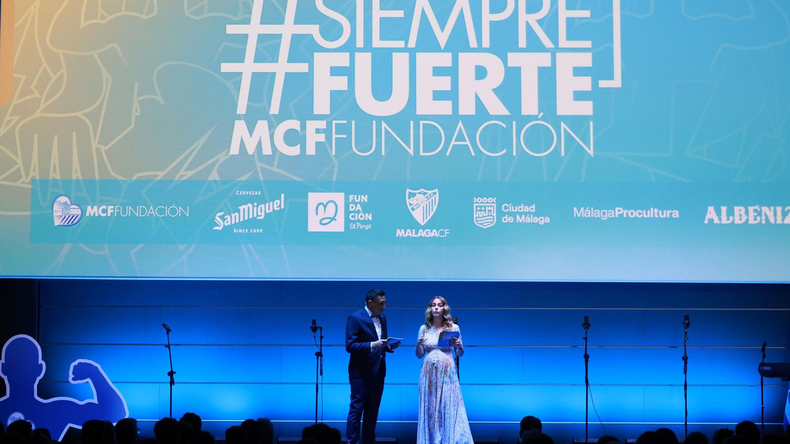 La gala 'Siempre Fuerte' del Málaga CF, en fotos