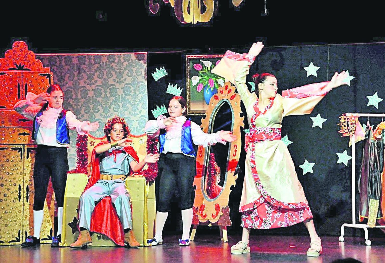 Una de las representaciones de la Muestra de Teatro, Música y Danza Escolar de Jerez.