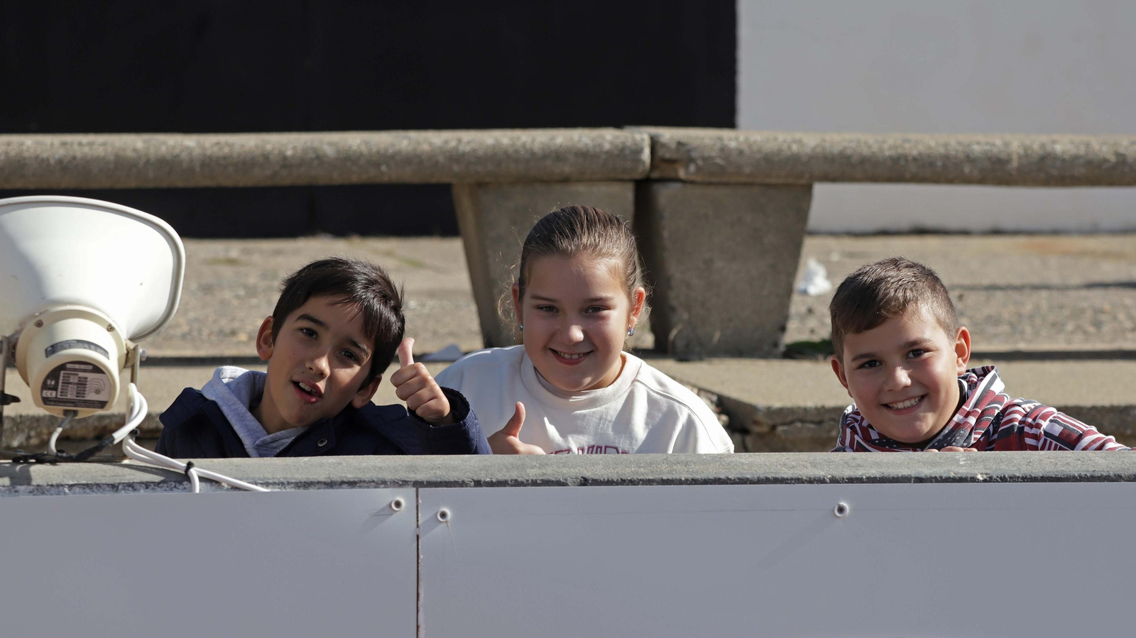 Fotos de la afición en el estadio municipal