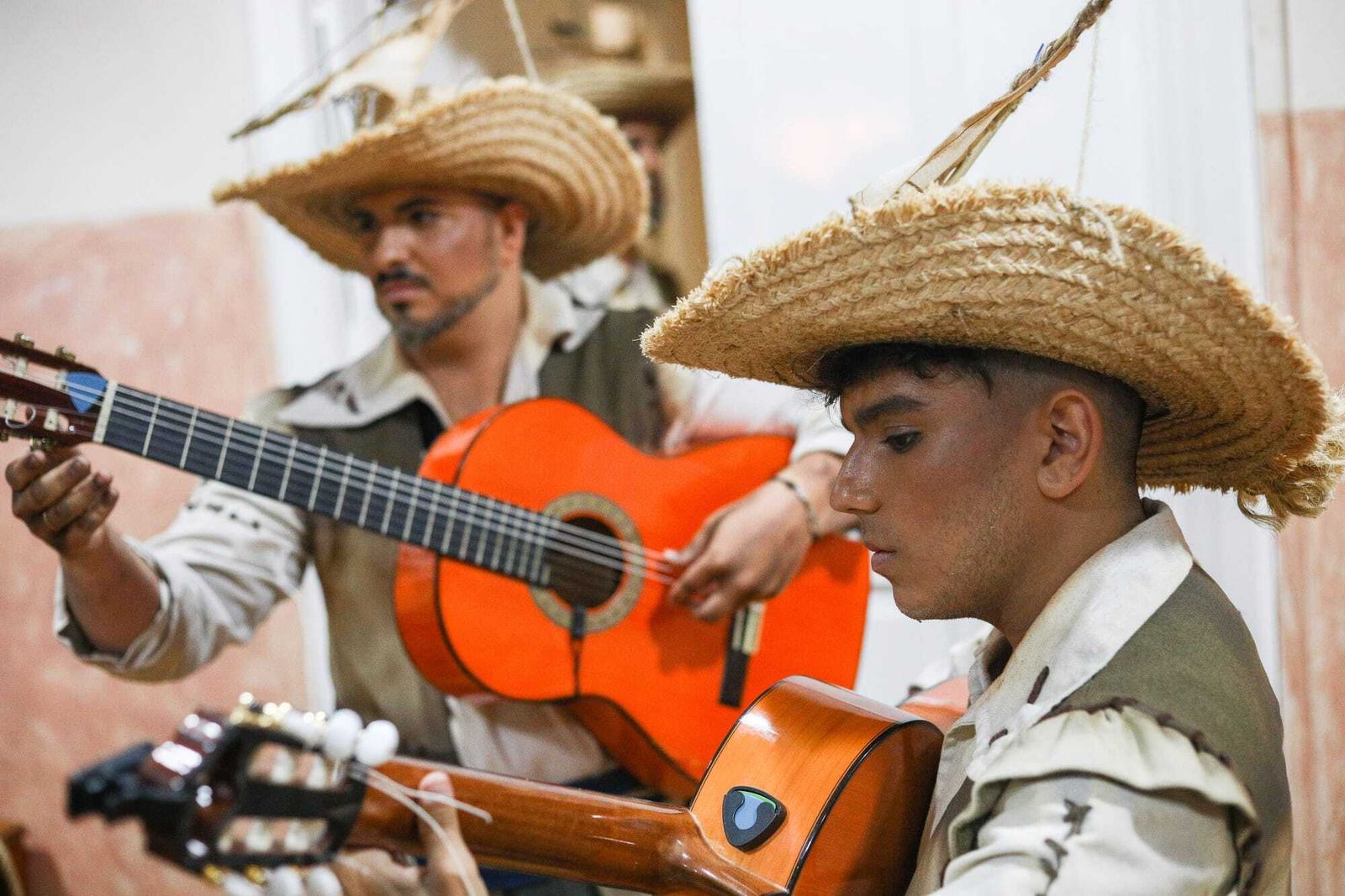 Ambiente en camerinos