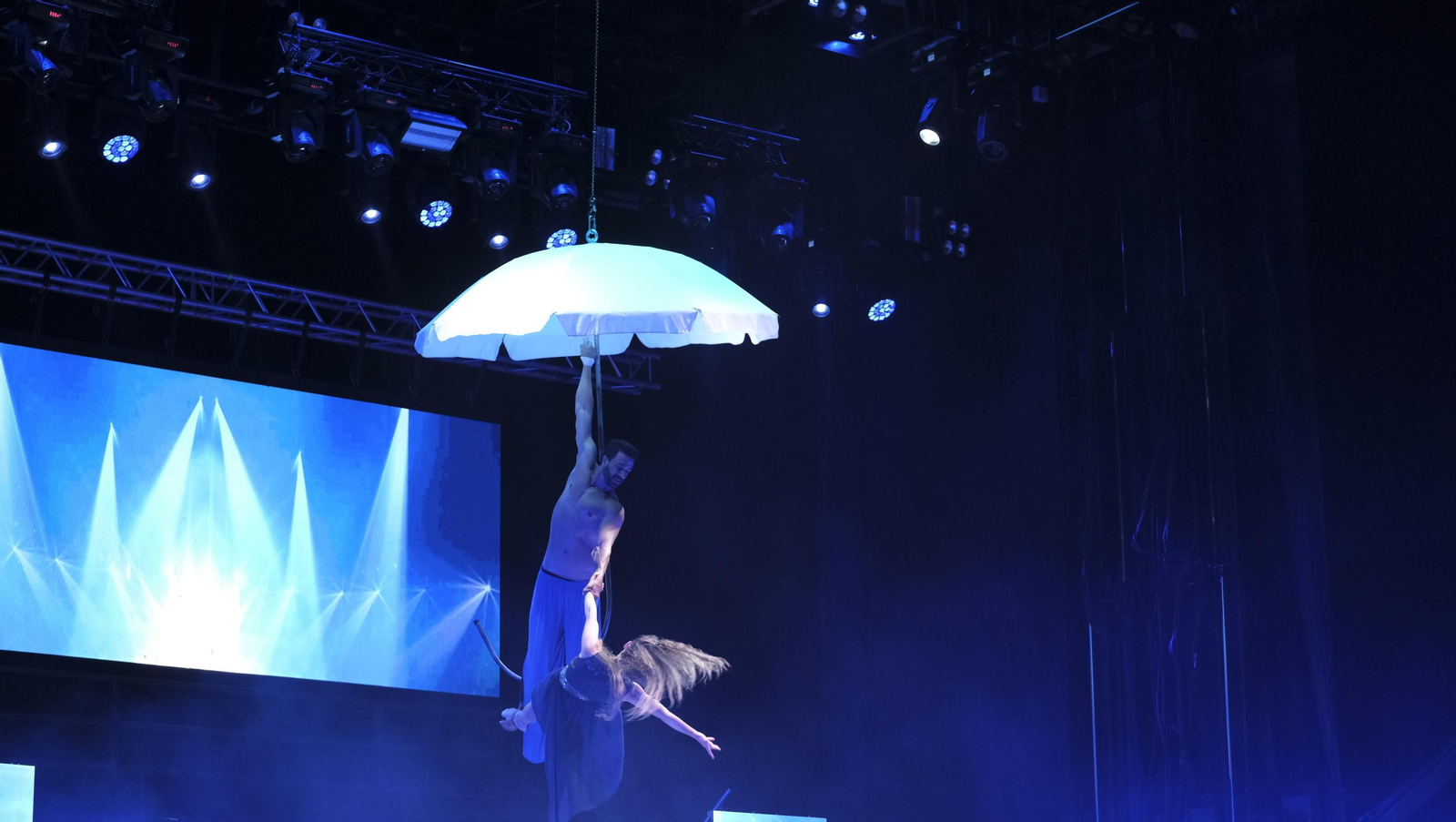 Imágenes del espectáculo 'The Talent' en la Gala XV Aniversario Diario de Almería