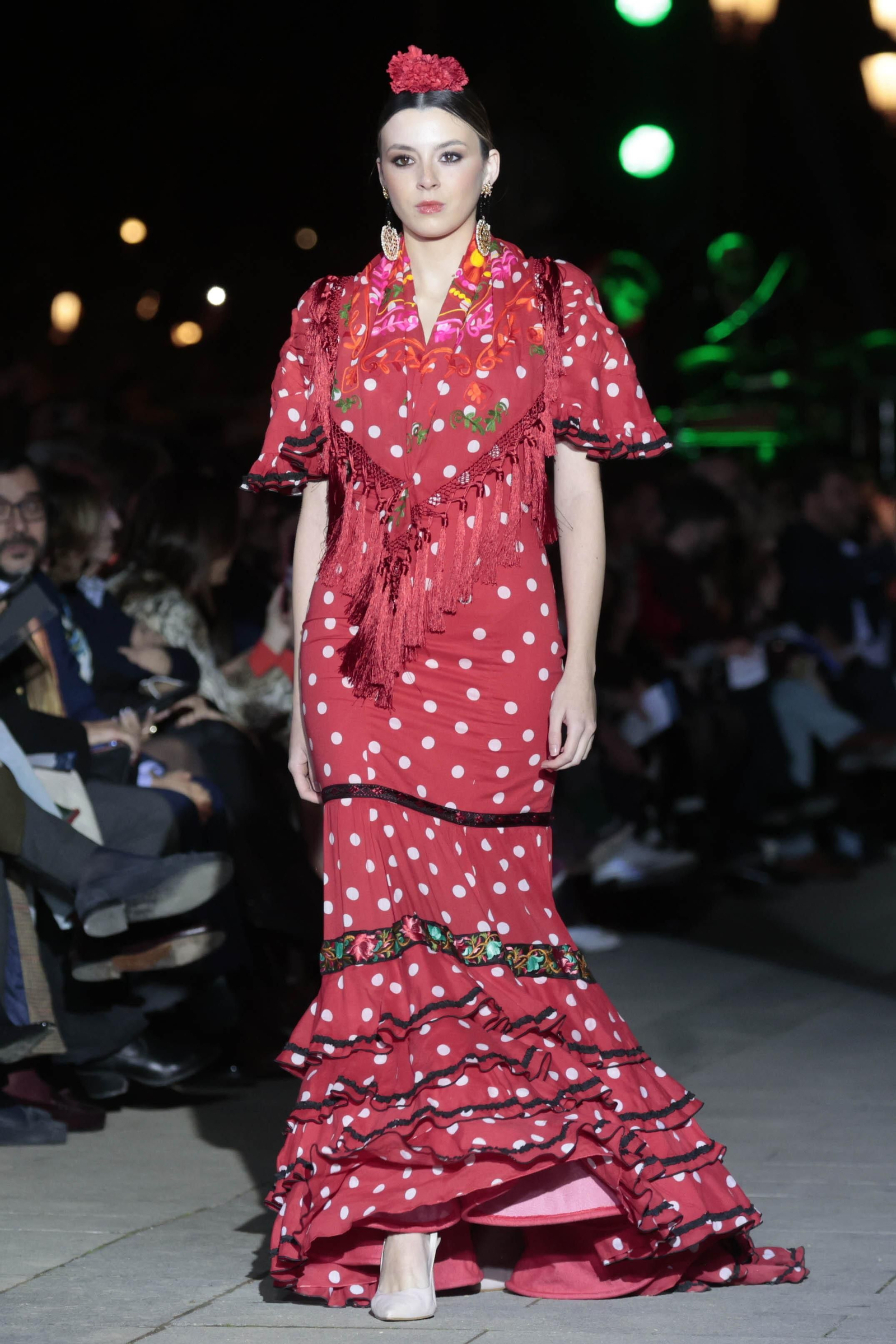 El desfile Andalucía es flamenca en el Palacio de San Telmo, todas las fotos