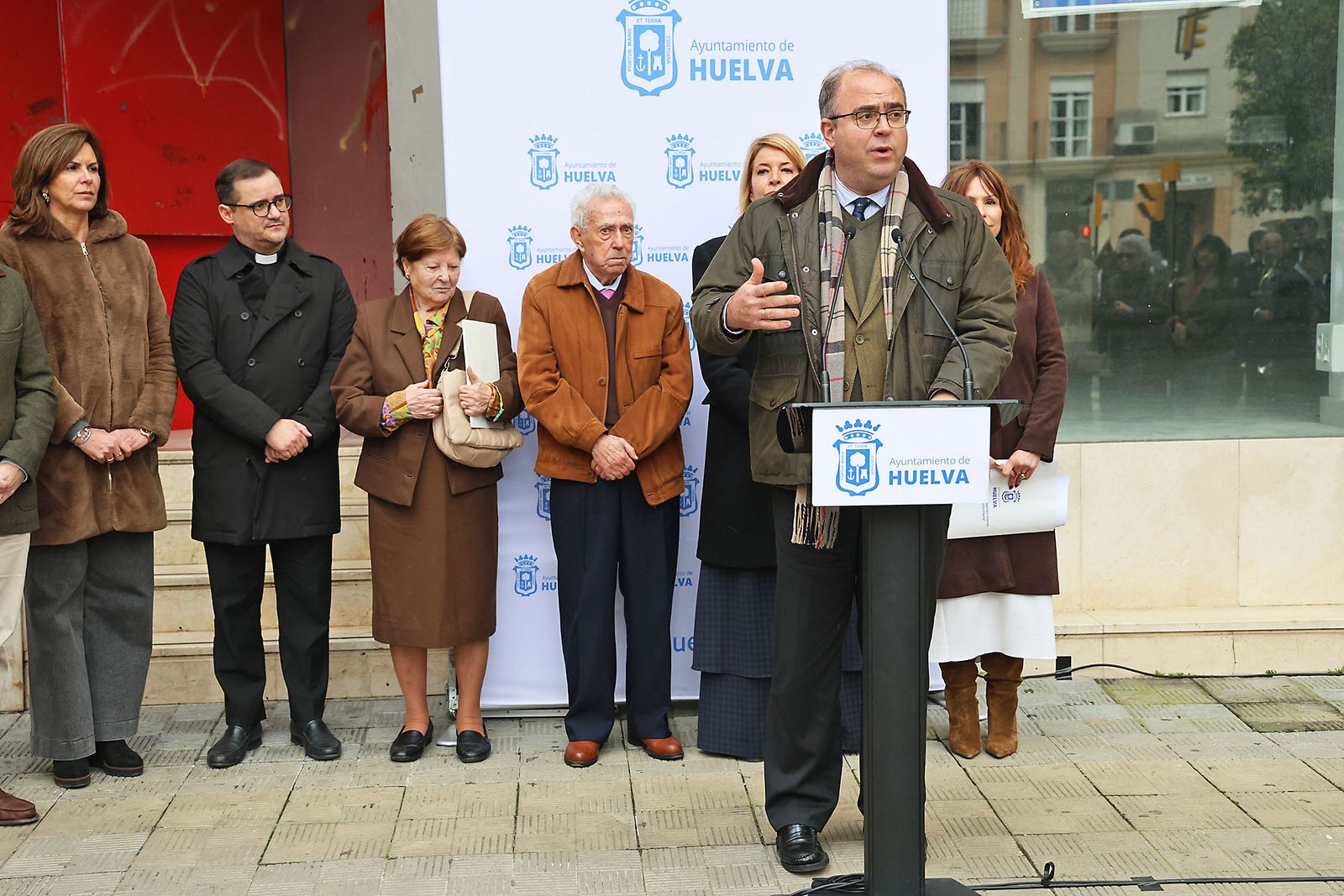 Las fotografías de la rotulación del Rincón de Juan Romero