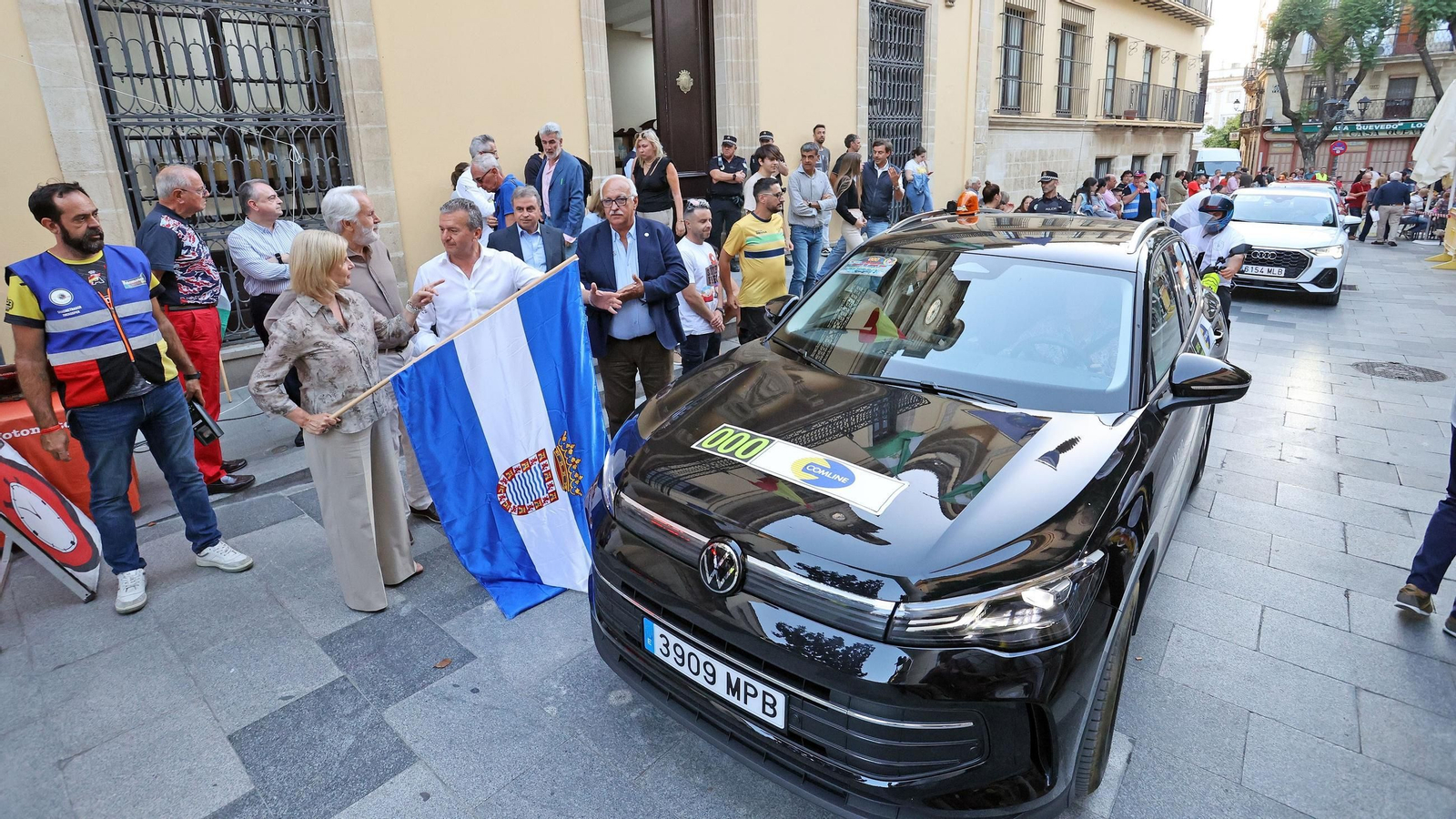 Salida del Rally Ciudad de Jerez del año 2024