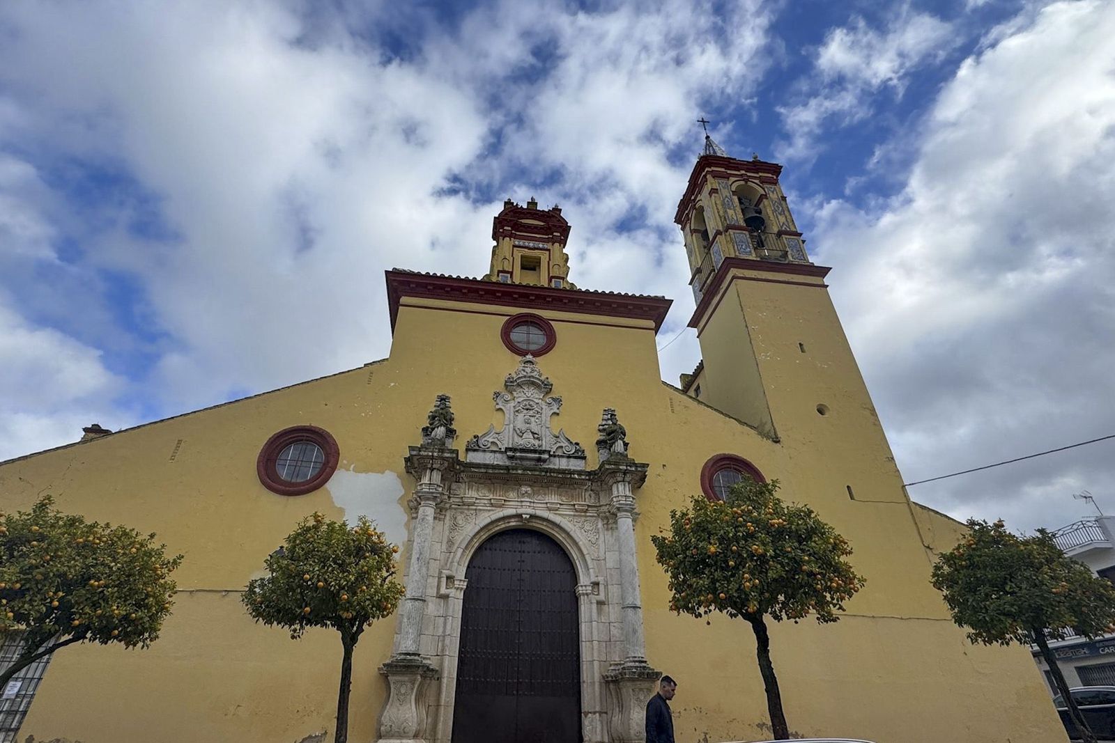 La Parroquia de San Eutropio, en el municipio sevillano de Paradas.