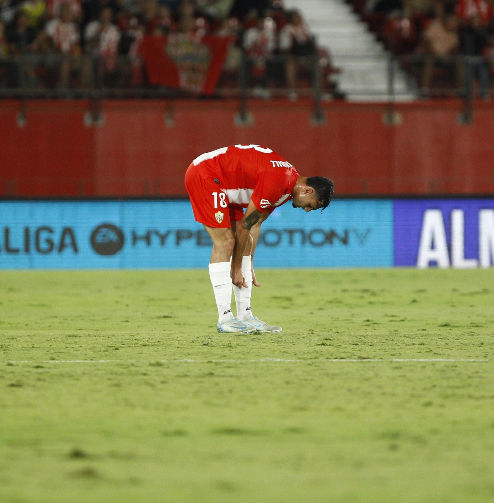 Las imágenes del partido de fútbol U.D. Almería-S.D. Eibar