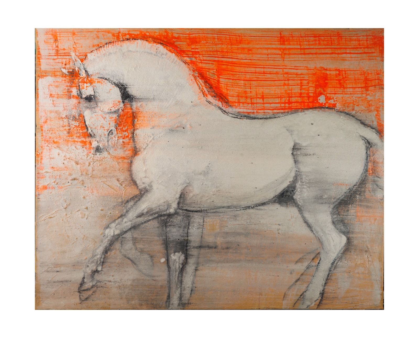 Detalle de Caballo, de Fernando Toro.