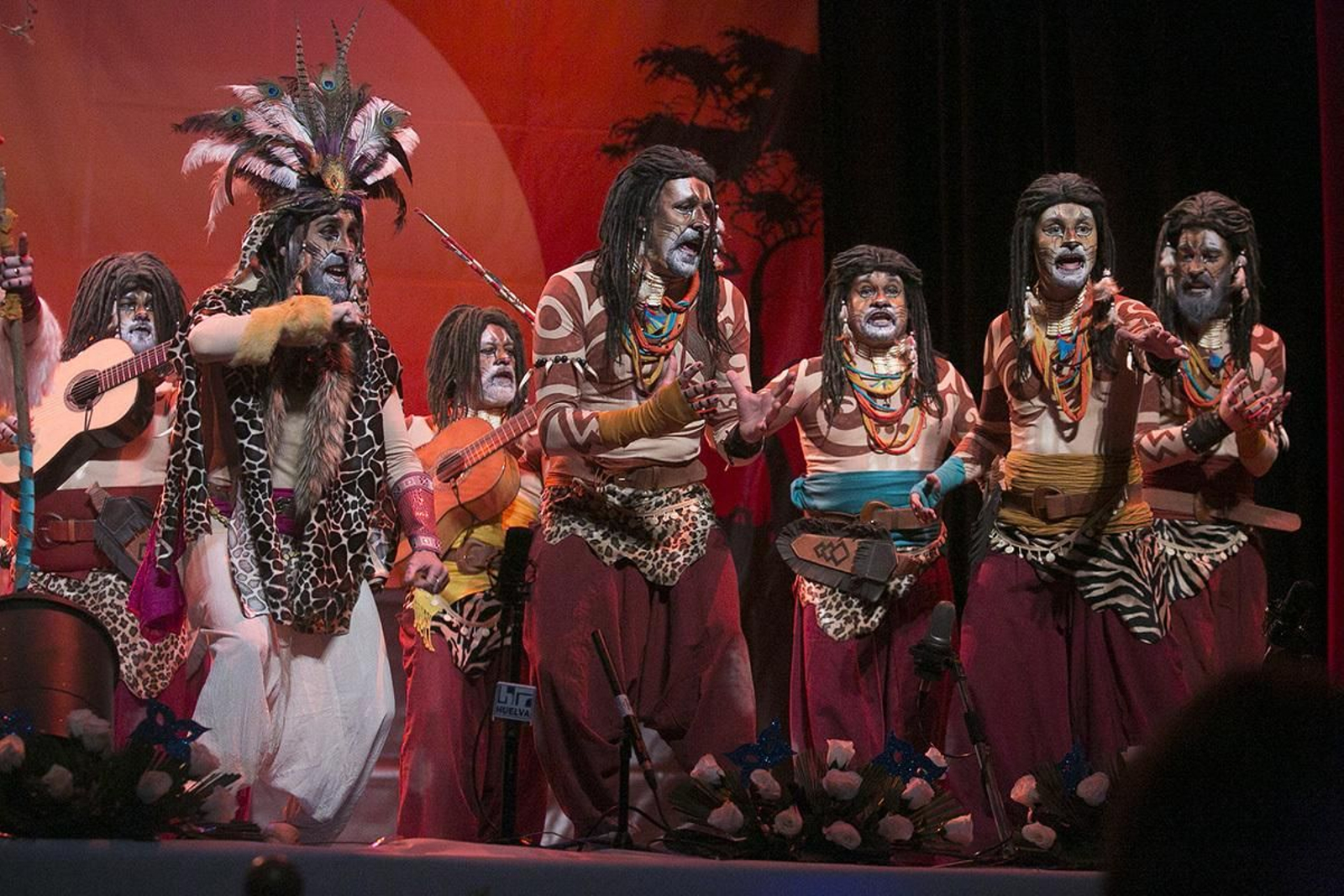 Imagen de la tercera semifinal del Carnaval Colombino