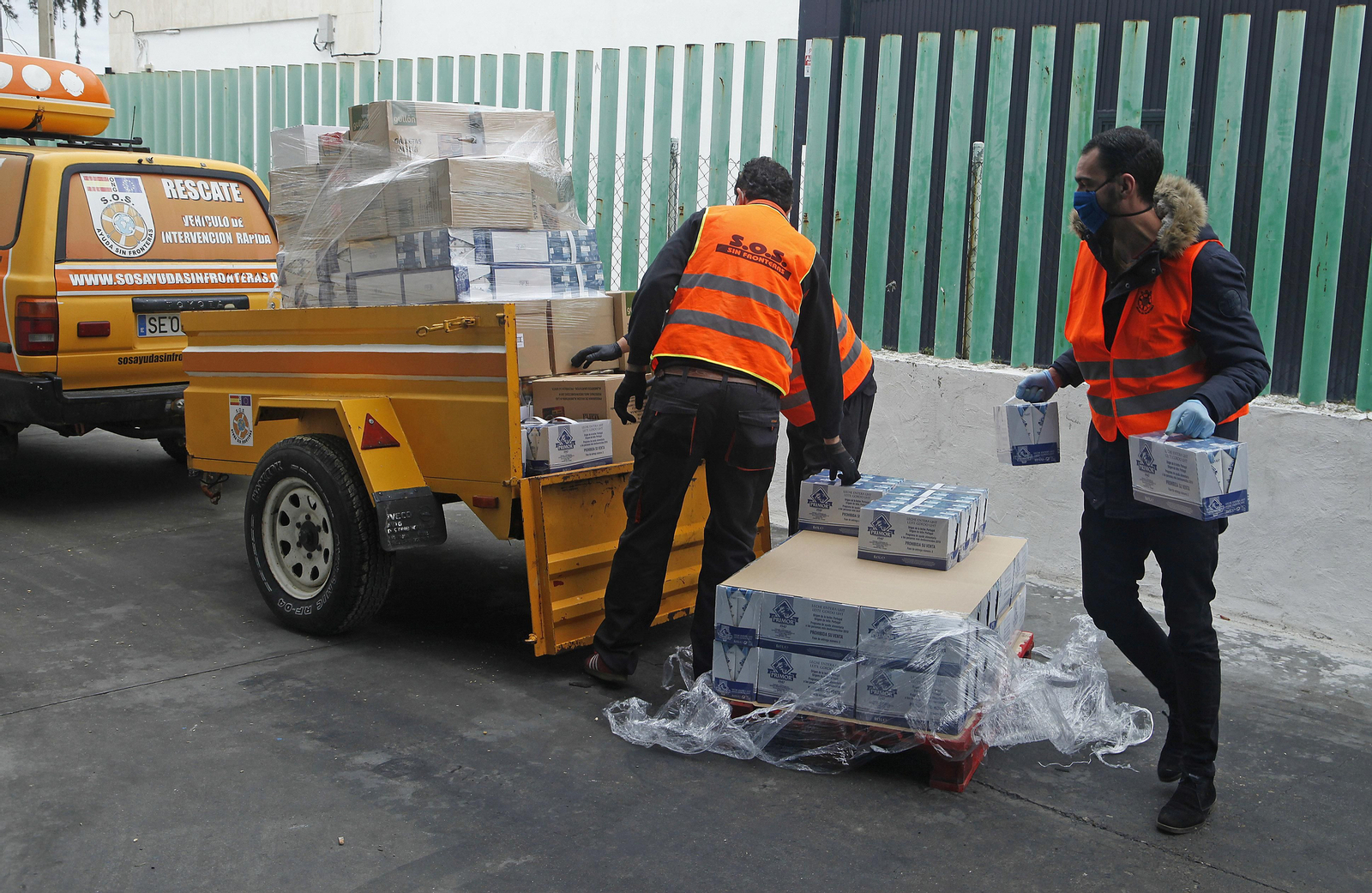 Banco de alimentos continúa su importante labor. Coronavirus