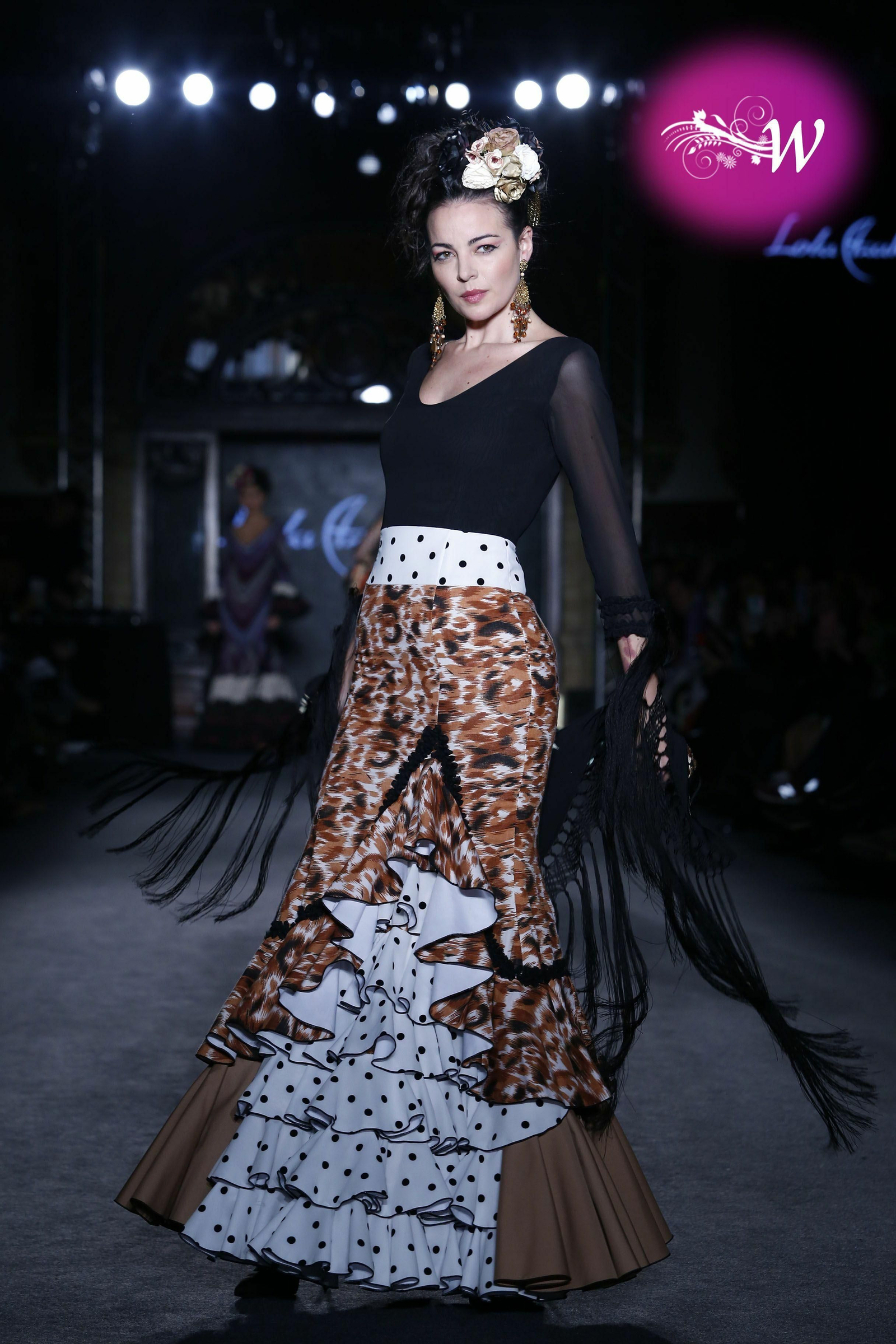 Lola Azahares en We Love Flamenco 2020, todas las fotos del desfile