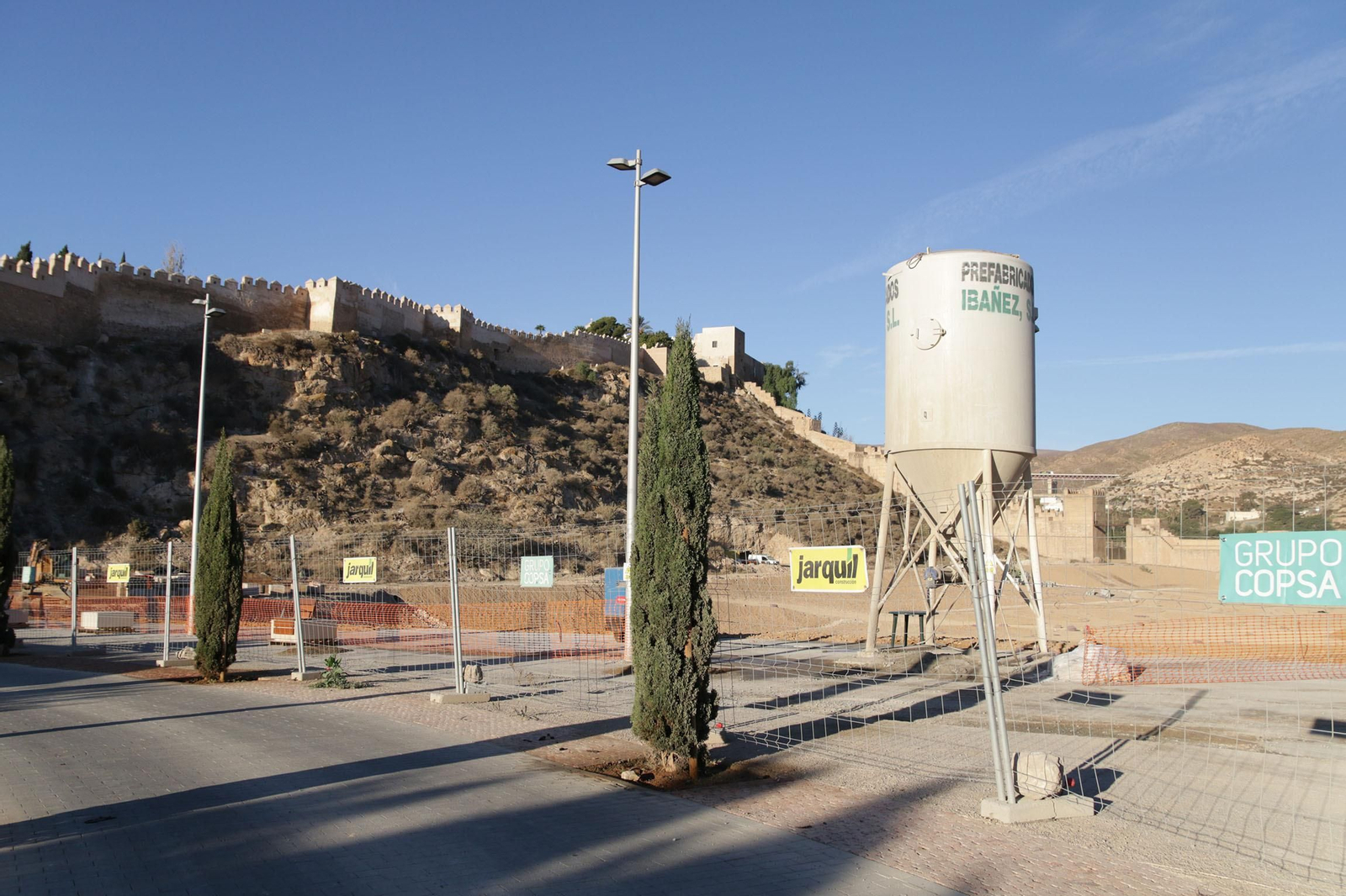 Así avanzan las obras del parque de La Hoya