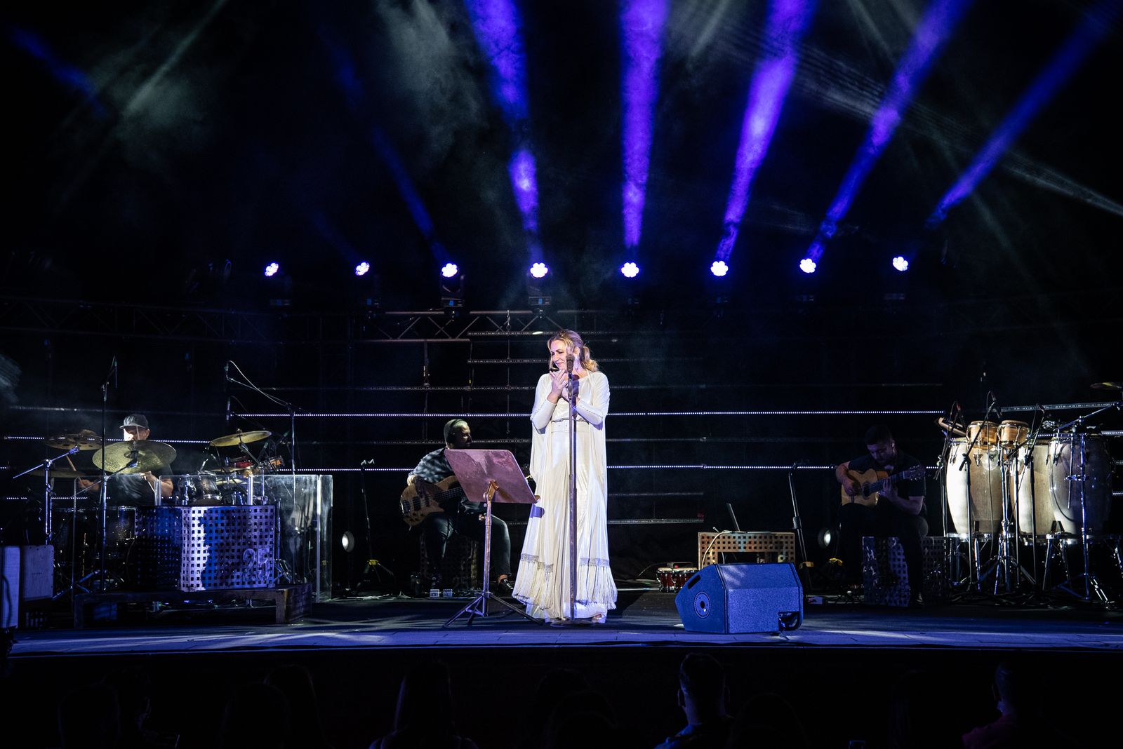 Imágenes del concierto de Niña Pastori en el Foro Iberoamericano de la Rábida