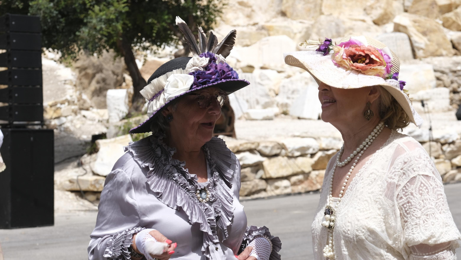 Imágenes de la recreación histórica Canteros y Caciques, en Macael