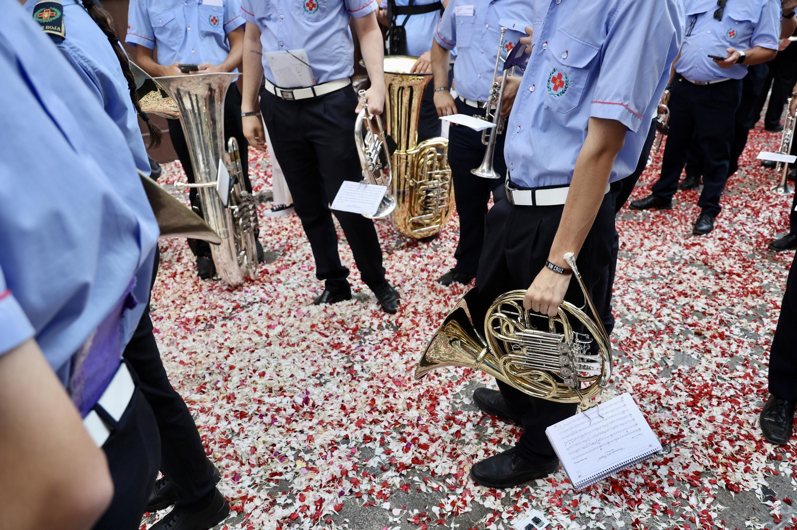 Las imágenes del traslado de la Virgen del Rocío al Salvador