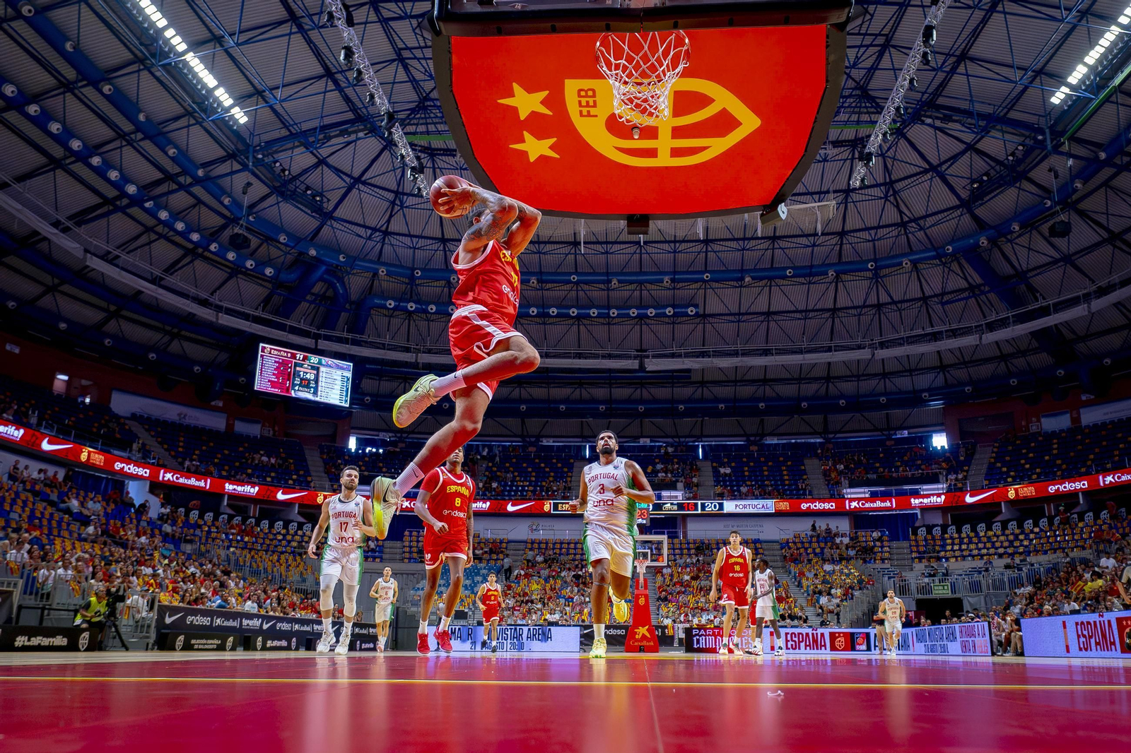 España B - Portugal en Málaga, en fotos