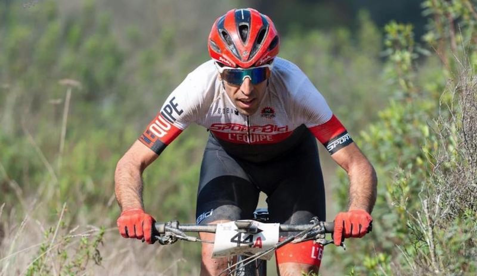 Emilio Martín se ha centrado en la bicicleta y ha tenido apartado el atletismo.