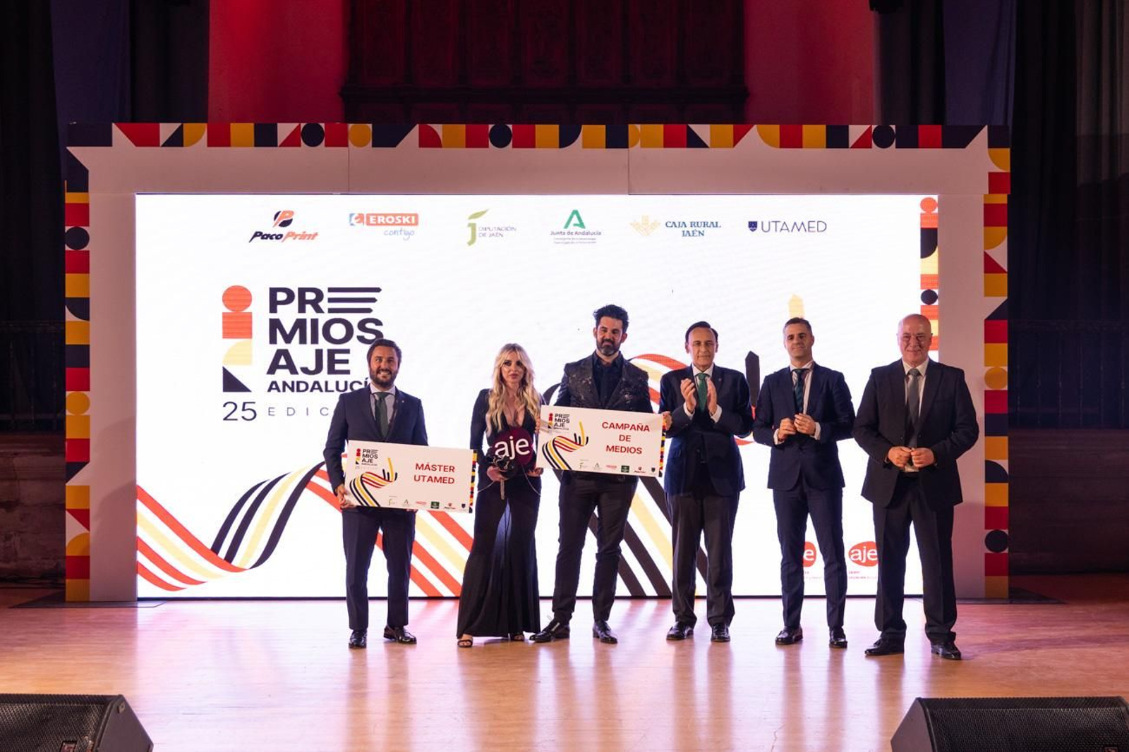 Así fue la mágica noche de entrega de los Premios AJE Andalucía
