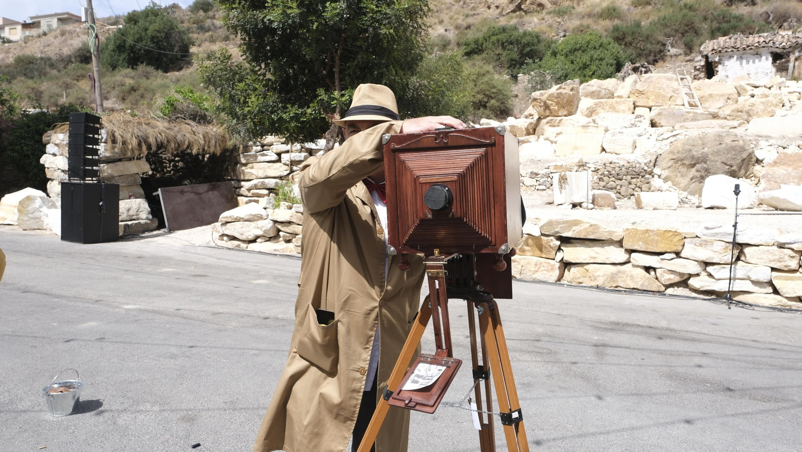 Imágenes de la recreación histórica Canteros y Caciques, en Macael