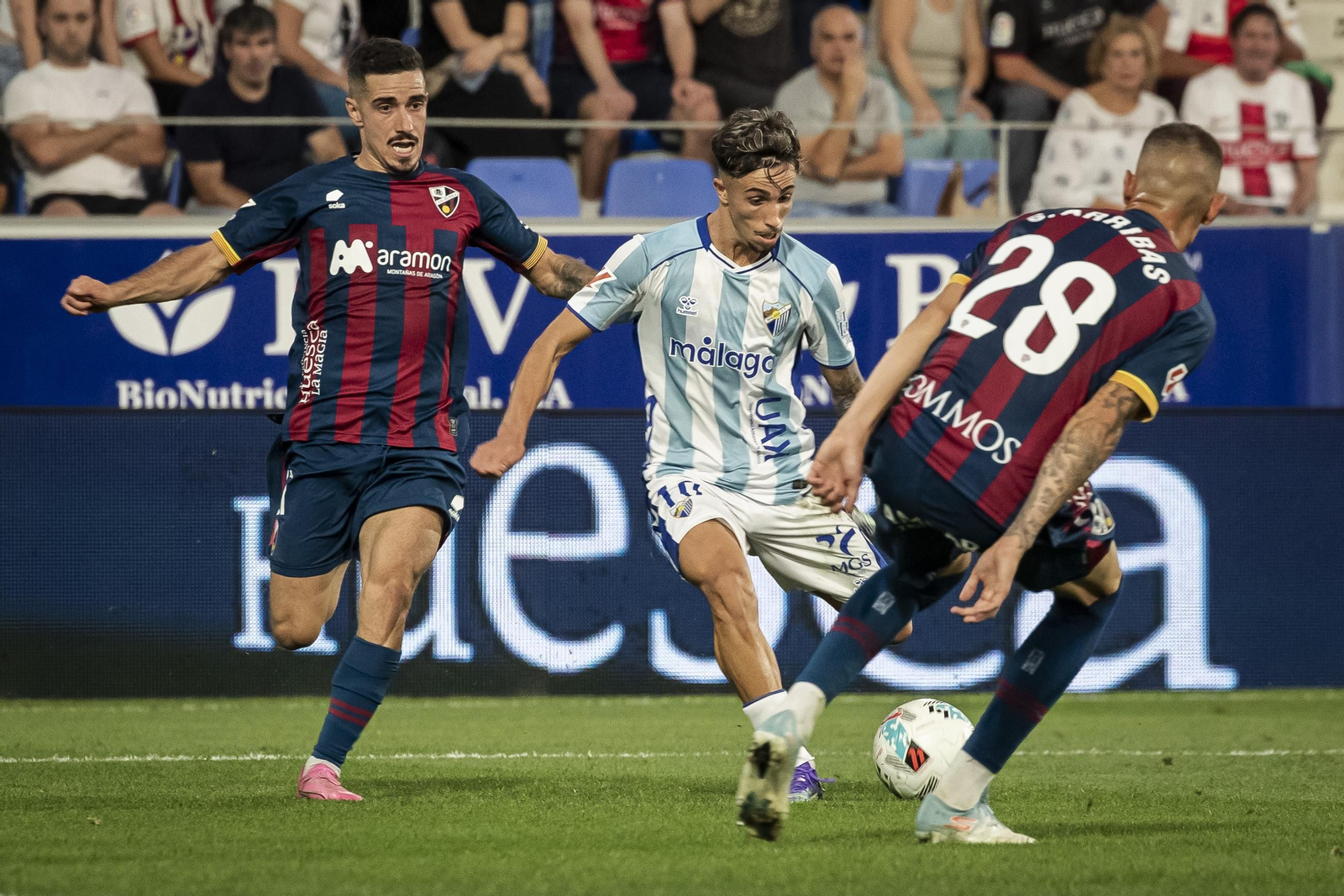 Las fotos del Huesca-Málaga CF
