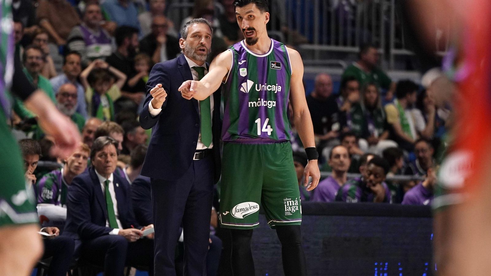 Las fotos del Unicaja - Leyma Coruña de ACB