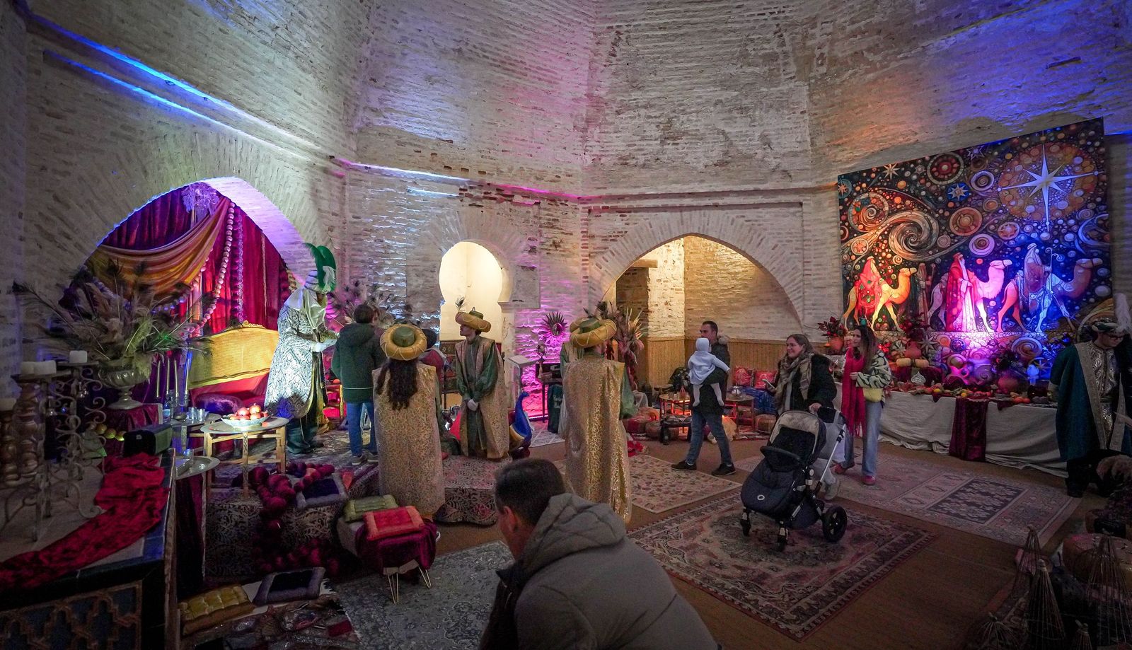 Imágenes del Cartero Real en el Alcázar de Jerez