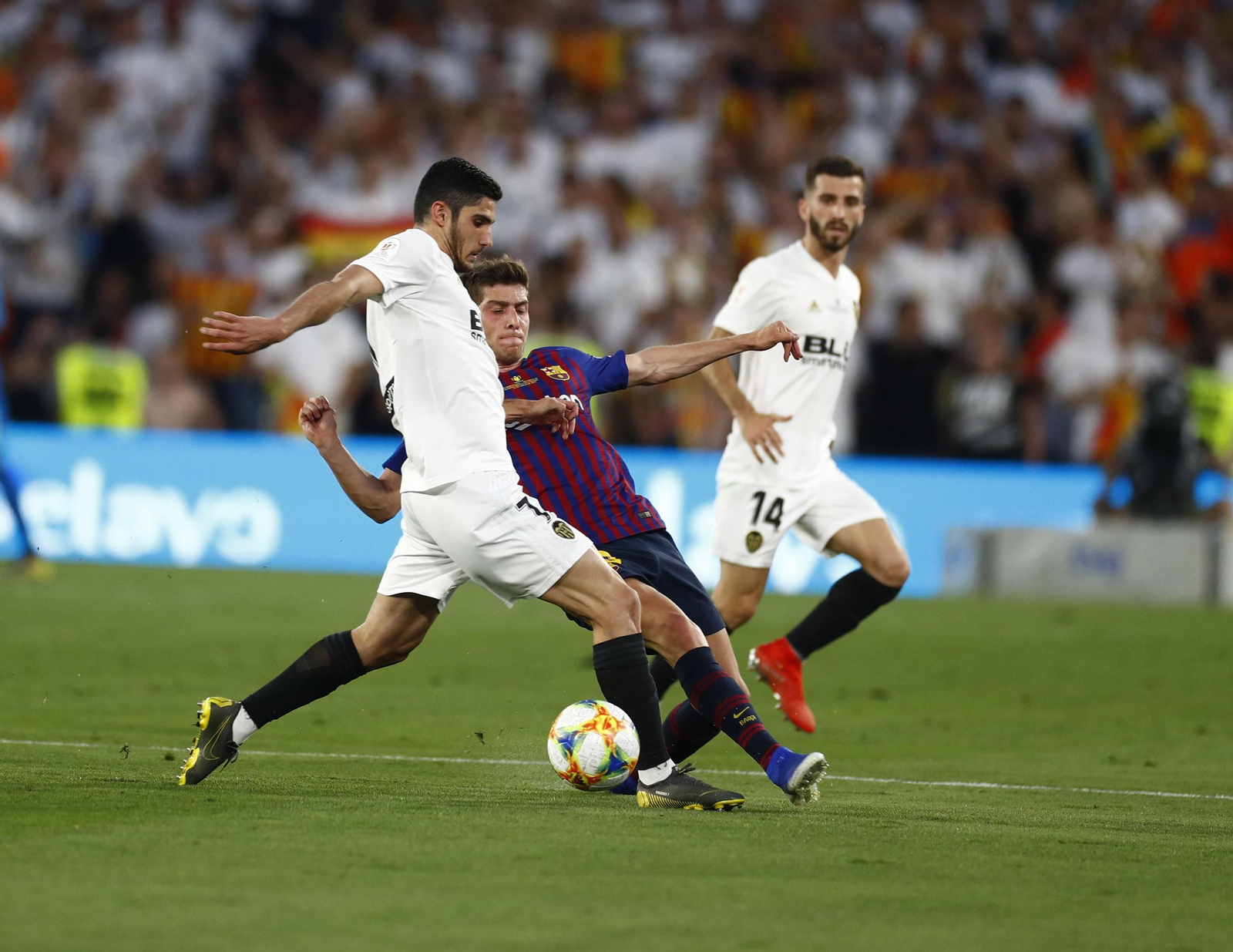 Las fotos de la final de la Copa del Rey entre el Barcelona y el Valencia en el Benito Villamarín