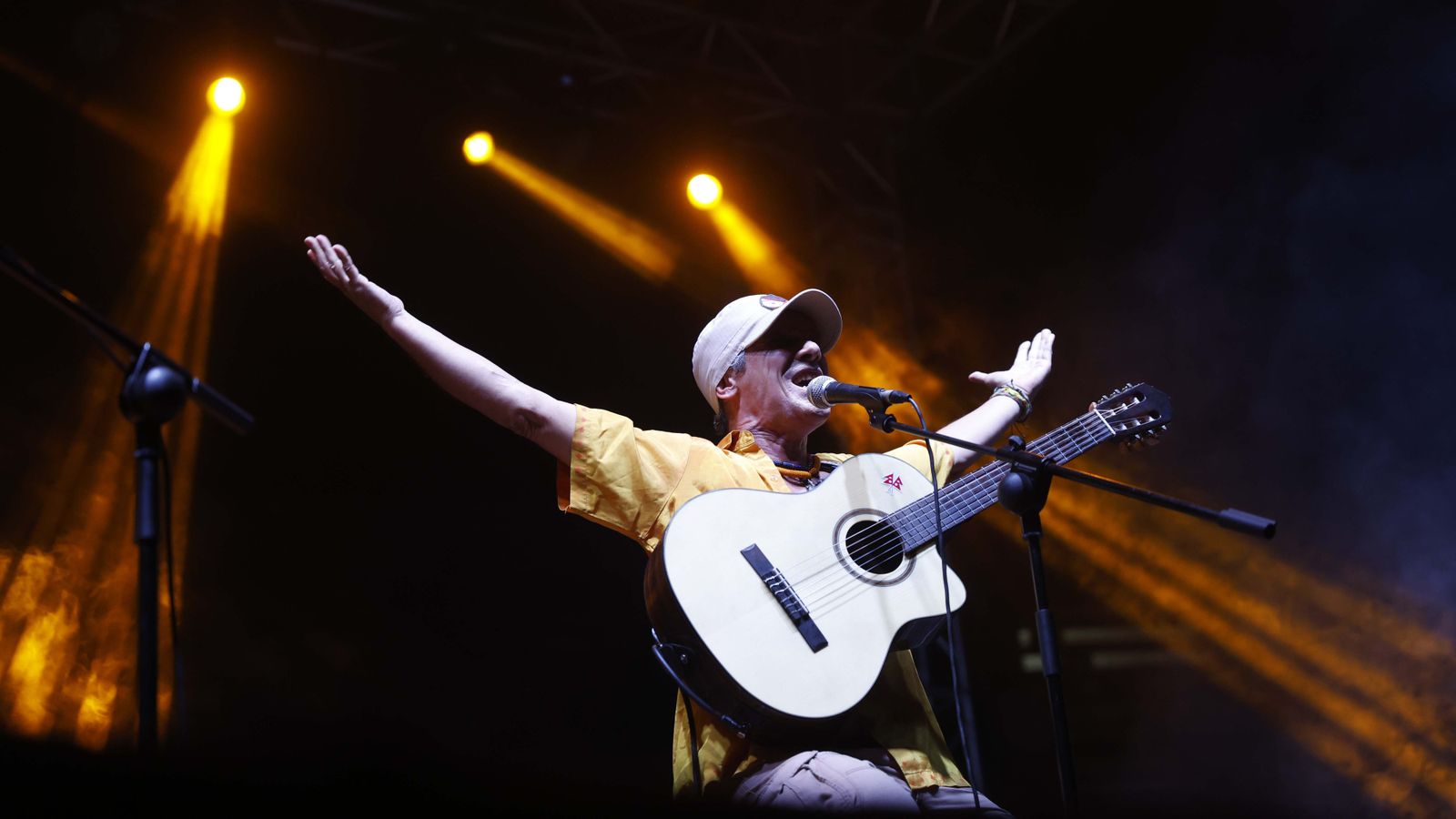 Las fotos del concierto de Manu Chao