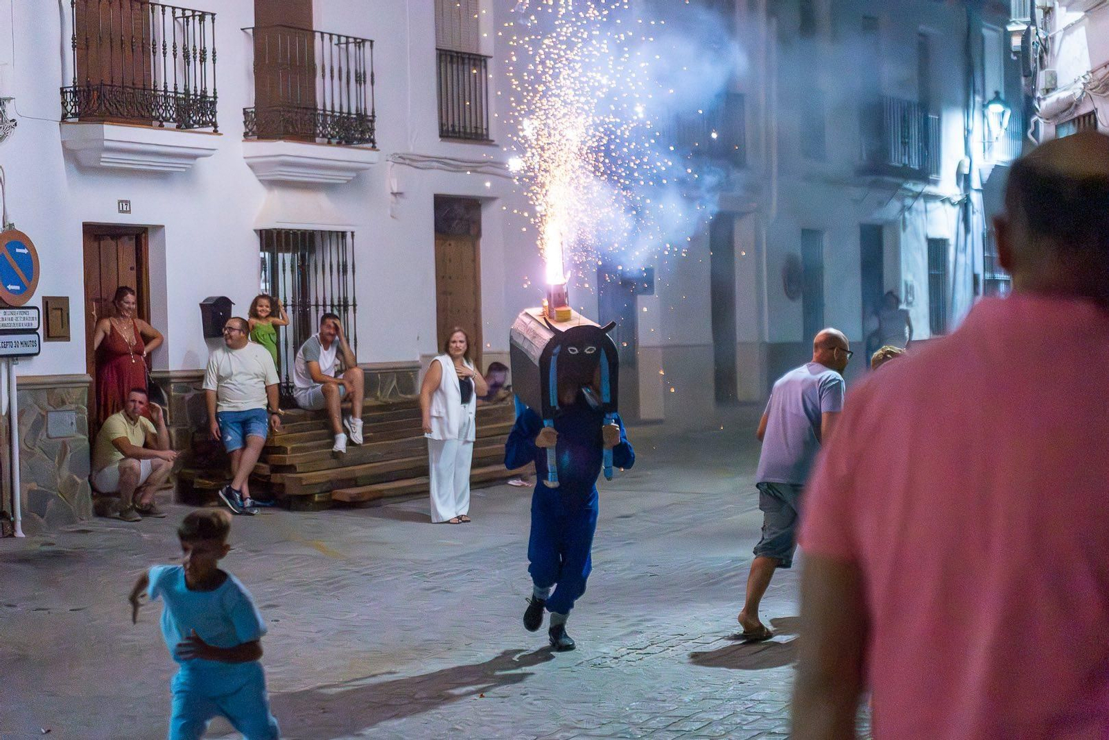 Toro de Fuego en El Gastor (Cádiz)