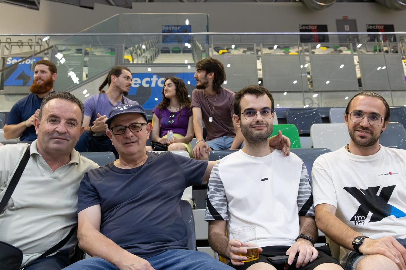 Las gradas del Olivo Arena en las semis de la Copa del Rey de balonmano, en imágenes