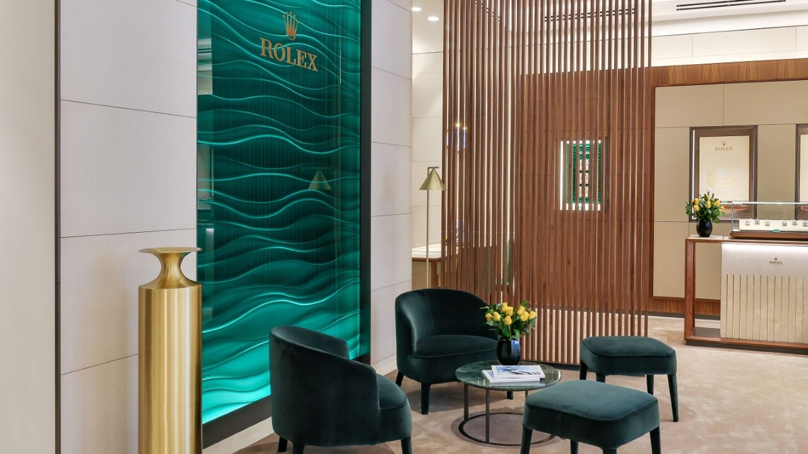 Corner Rolex en la joyería Marcos