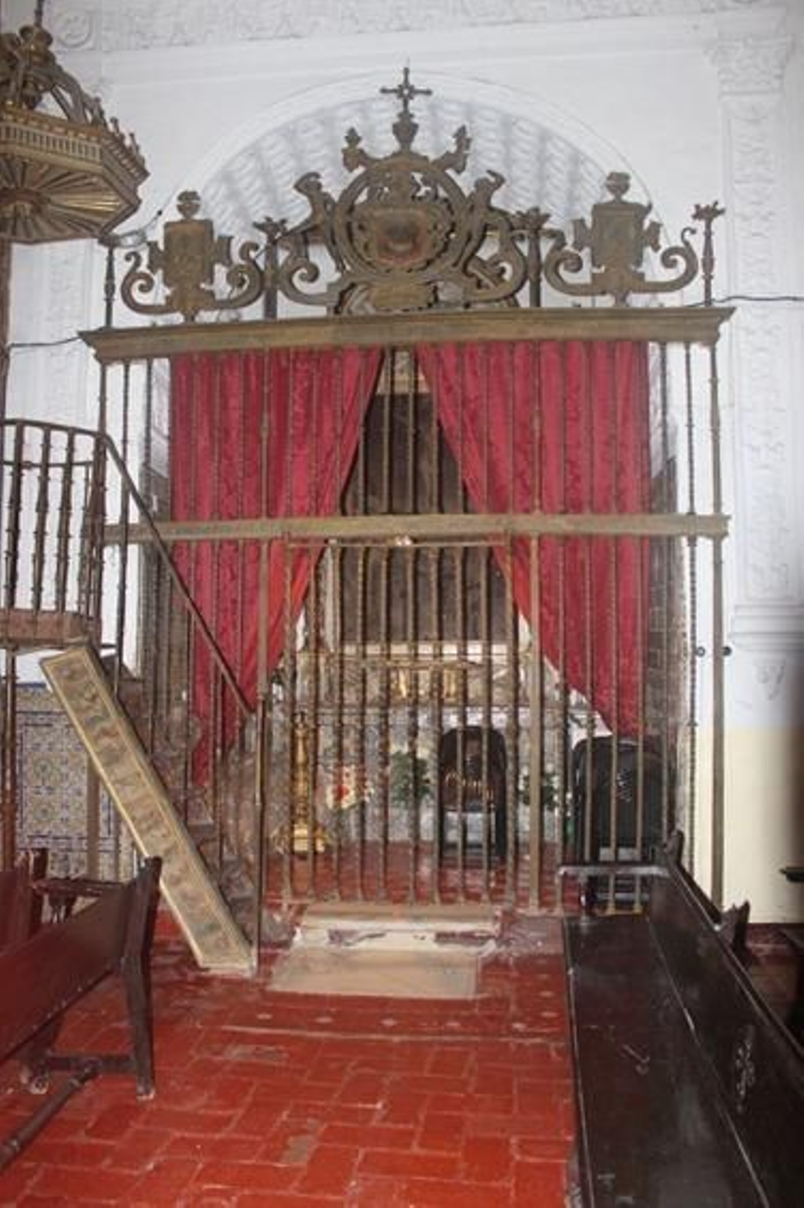 La capilla de los Jerez en el Covento de Madre de Dios.
