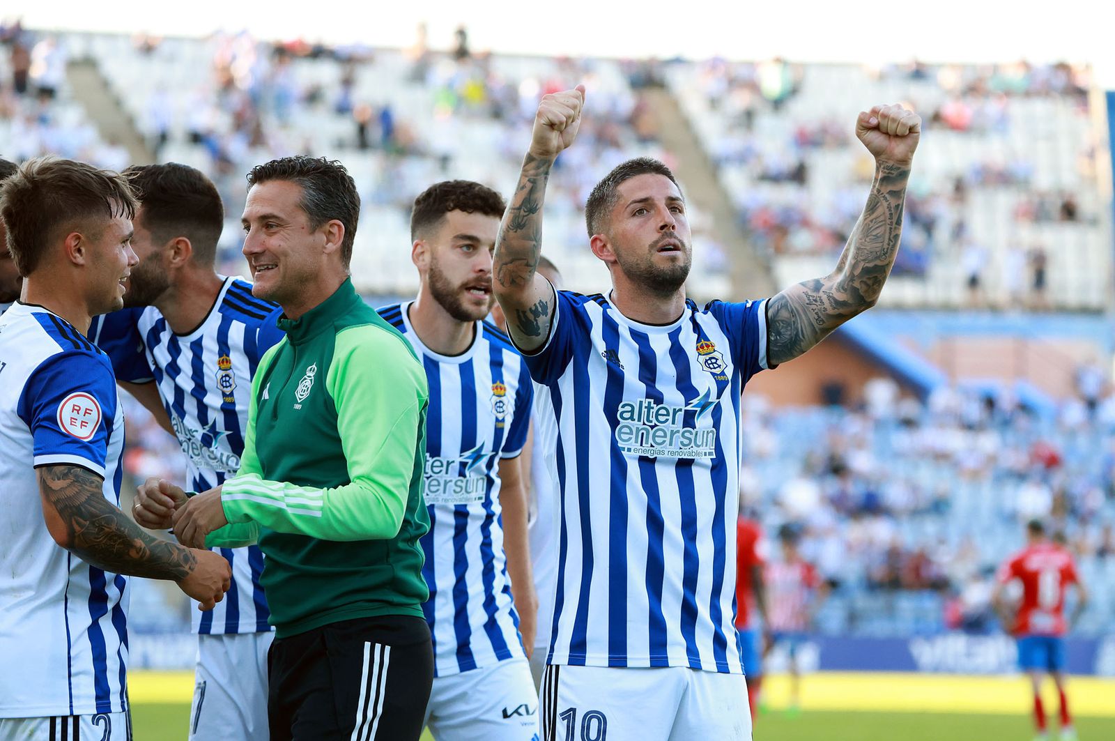 Imágenes del Recreativo de Huelva-Algeciras