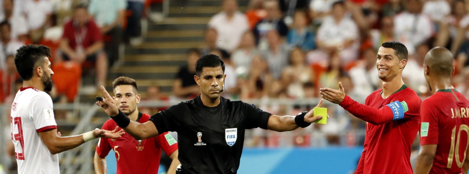 Las imágenes del Irán-Portugal