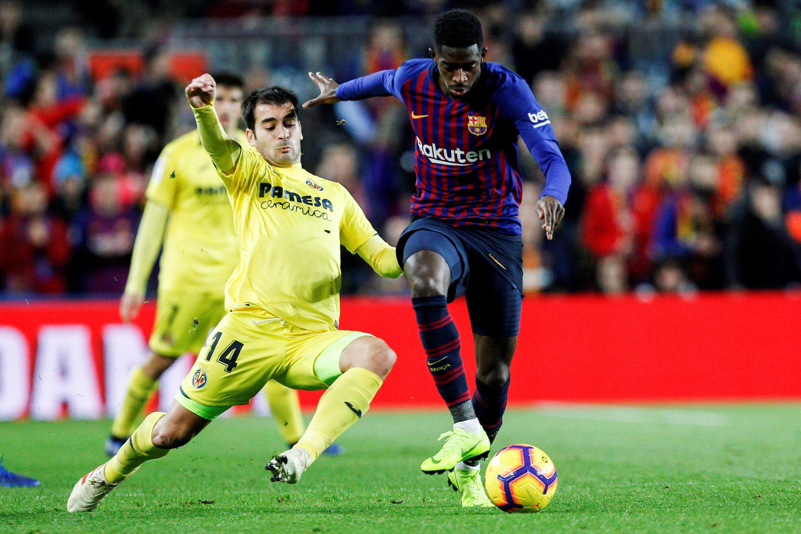 Las imágenes del Barcelona-Villarreal