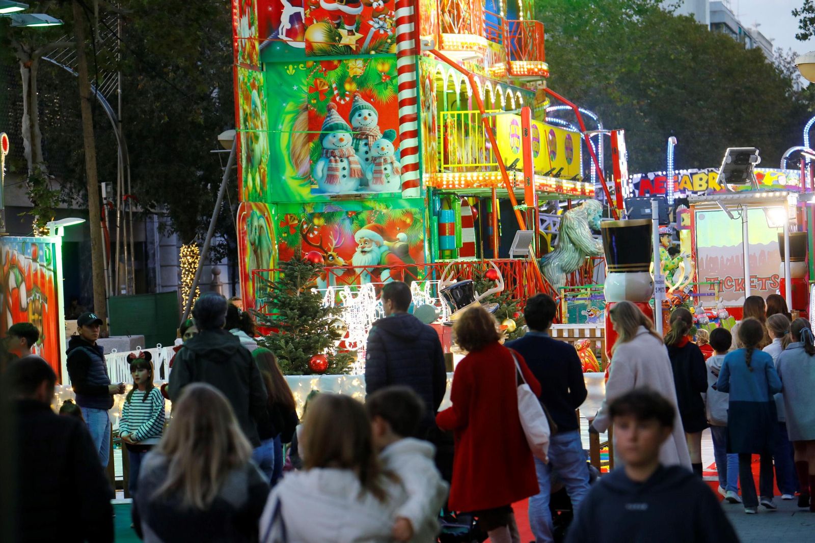 El mejor ambiente en el centro de Córdoba por Navidad, en imágenes
