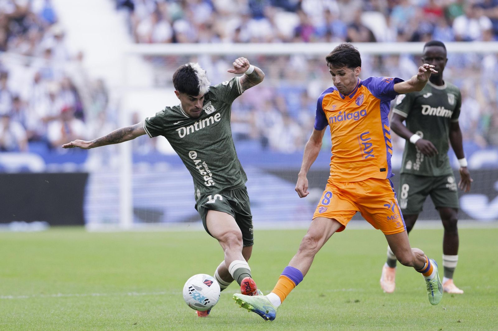 Leganés-Málaga CF, en fotos