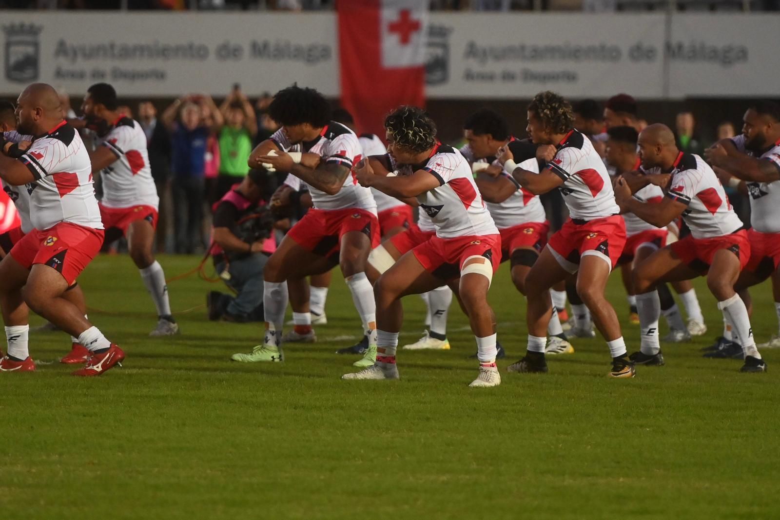 Las fotos del España-Tonga de rugby en Málaga