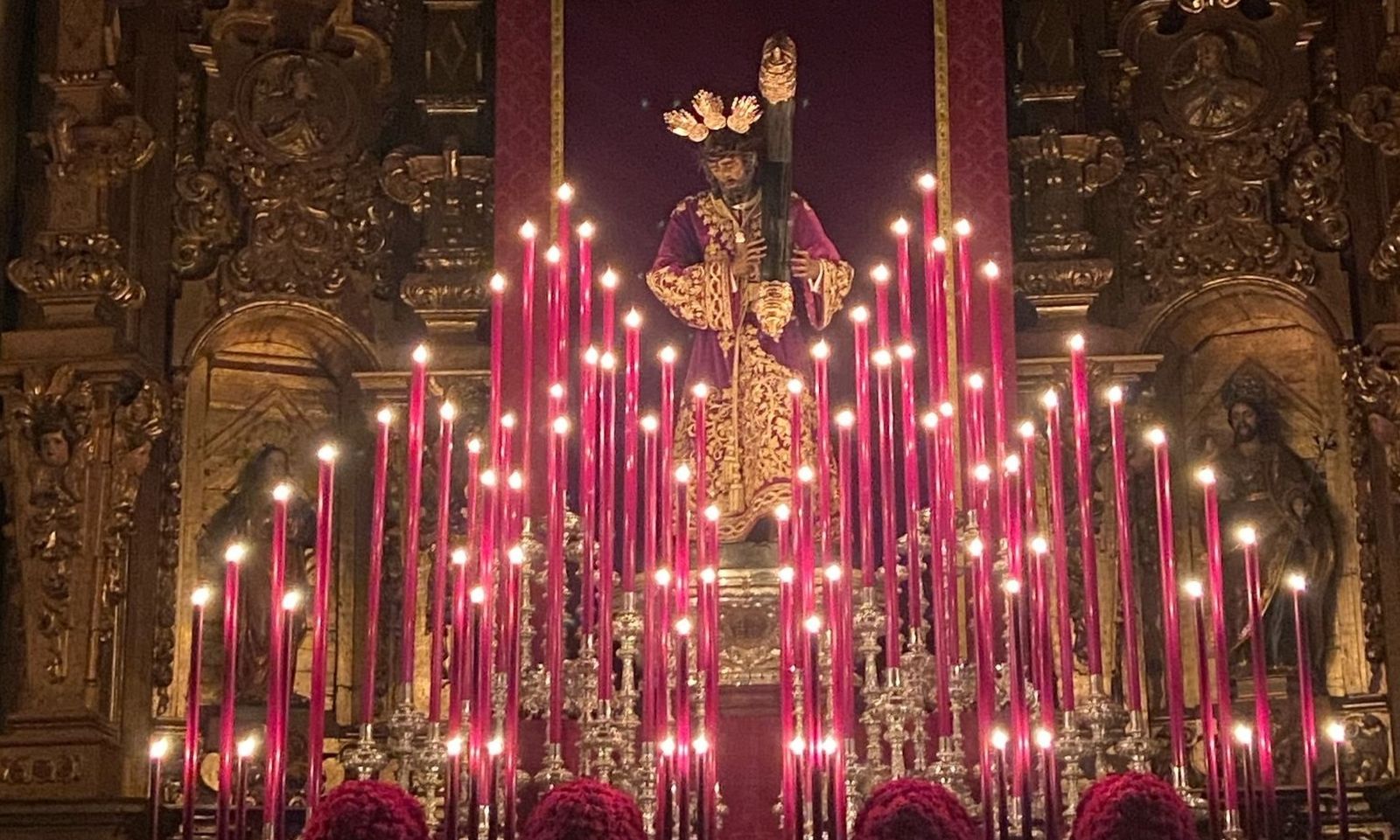 El Cristo de la Hermandad de La Pasión.