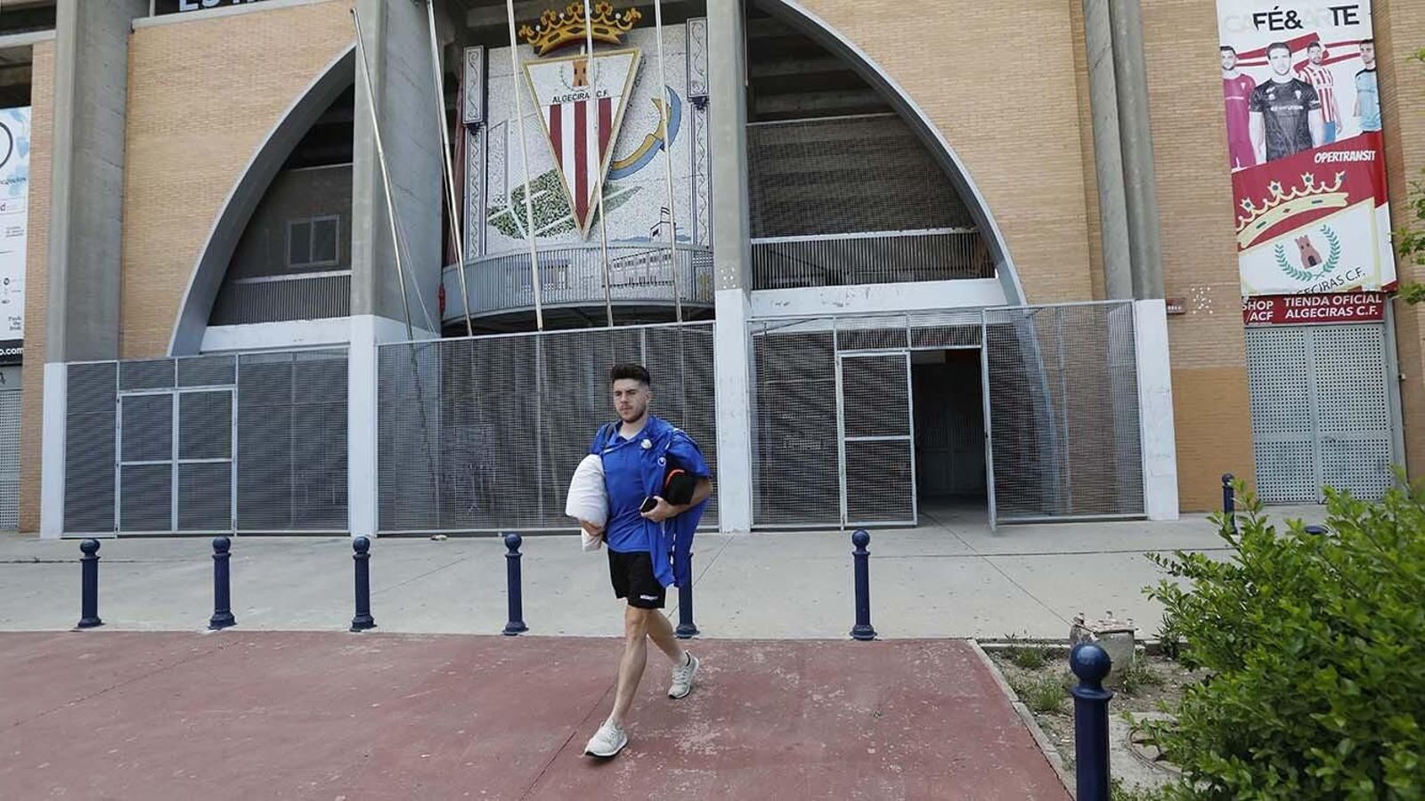 Las fotos de la salida del Algeciras CF hacia Murcia