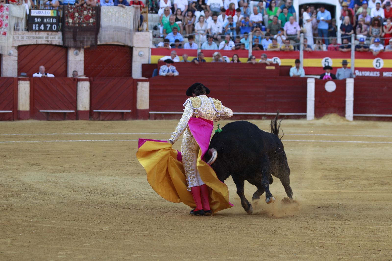 Imágenes del triunfo del torero almeriense Jorge Martínez el día de su alternativa