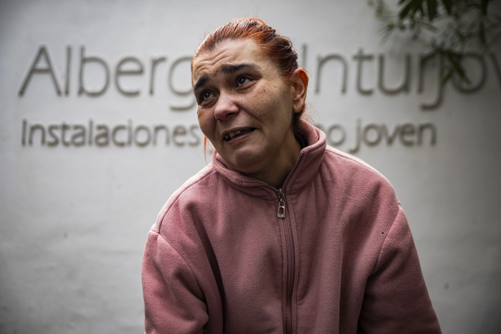 María Loures, madre de un niño con autismo, que ha perdido su casa en Las Pachecas.