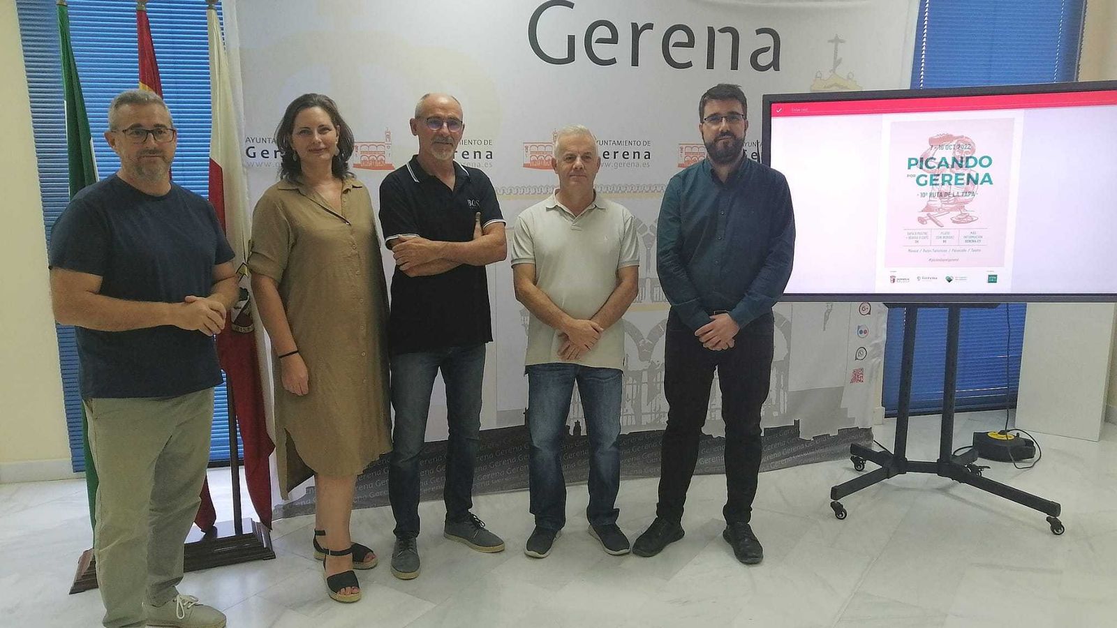 Acto de presentación de la Ruta de la Tapa de Gerena.