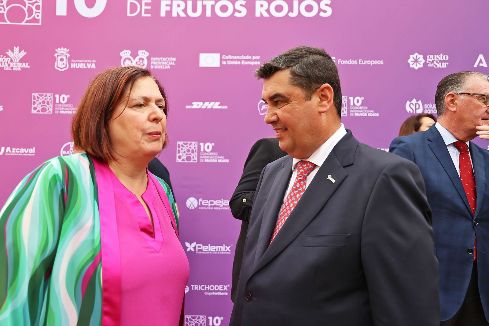 Imágenes de la inauguración del X Congreso de Frutos Rojos de Huelva