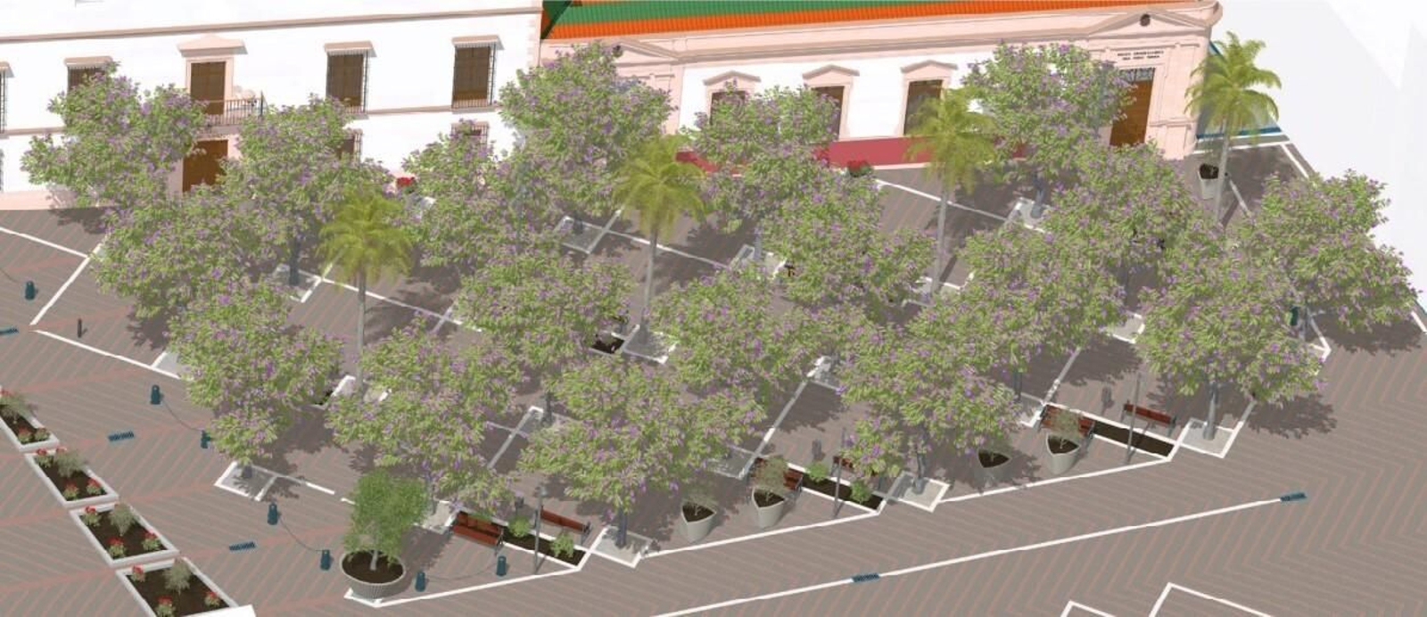 Este es el aspecto que tendrá la plaza del mercado tras la obra
