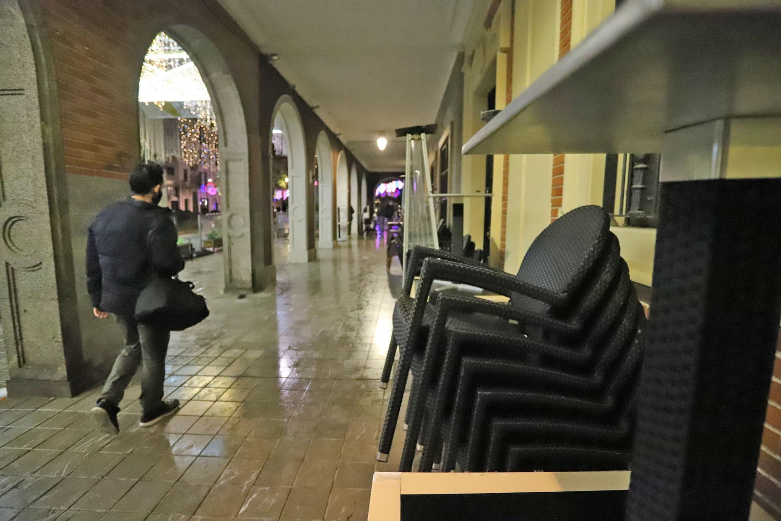 Primer sábado con las nuevas medidas en la hostelería.