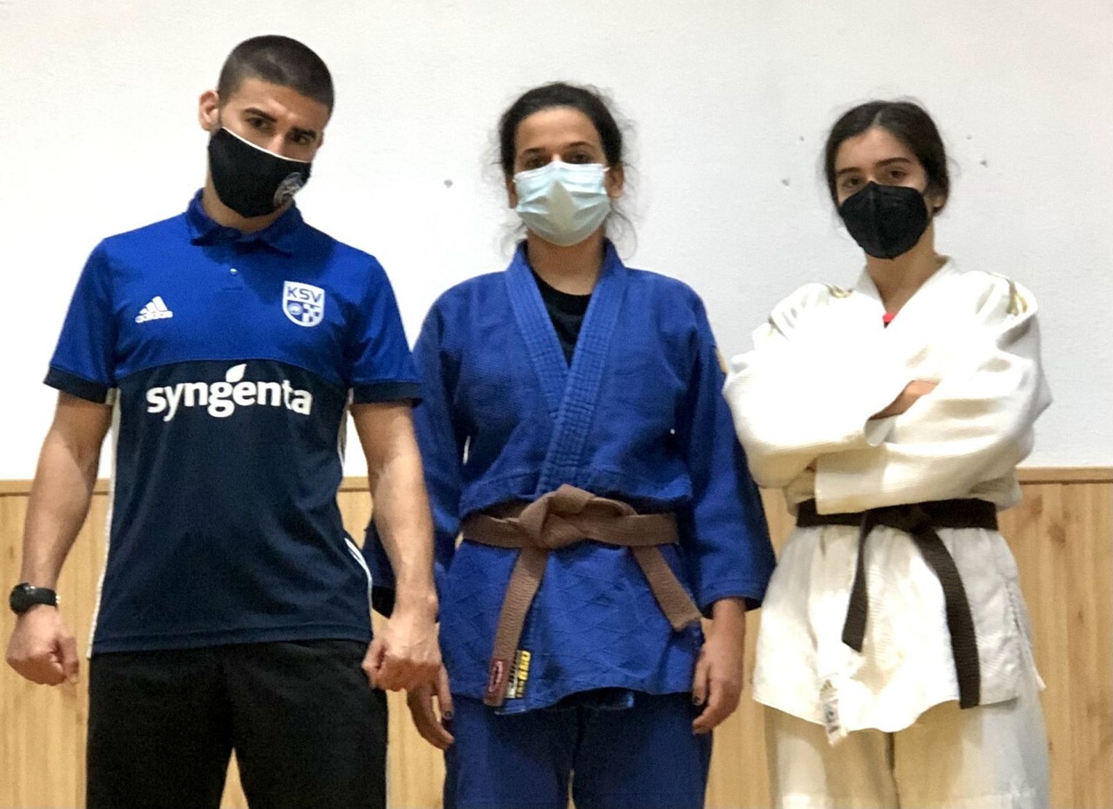 Un grupo de judocas del KSV Syngenta