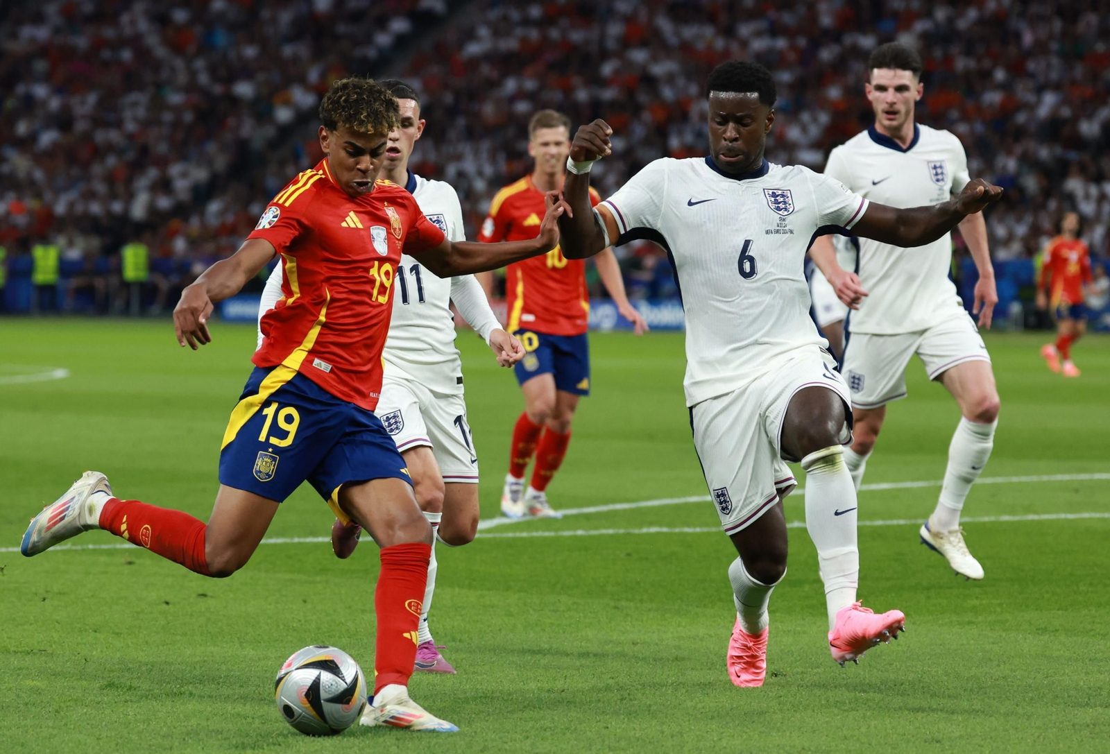 Las mejores fotos de la final España - Inglaterra